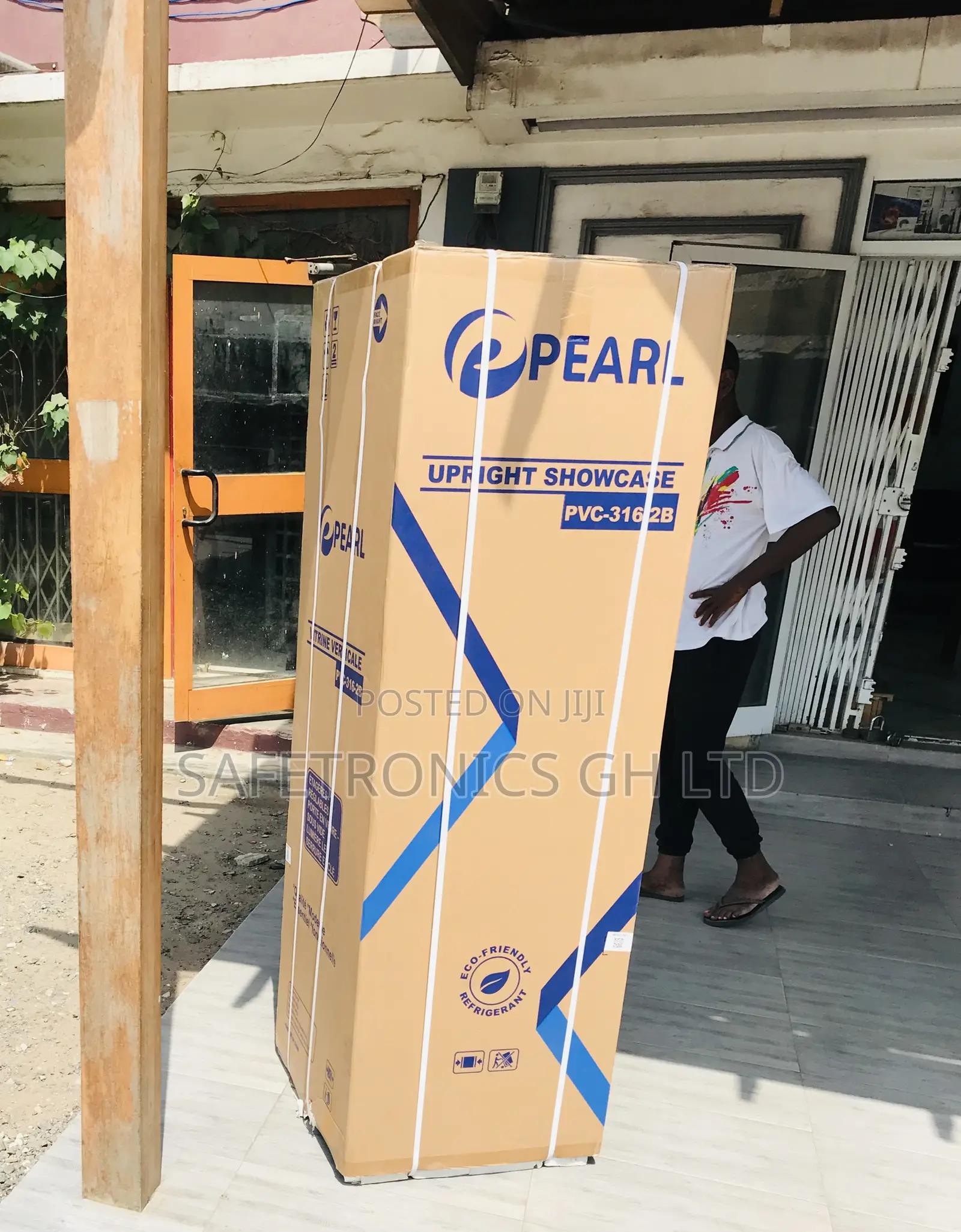 Auto Defrost PVC-316 Display Singledoor Glass Pearl Fridge