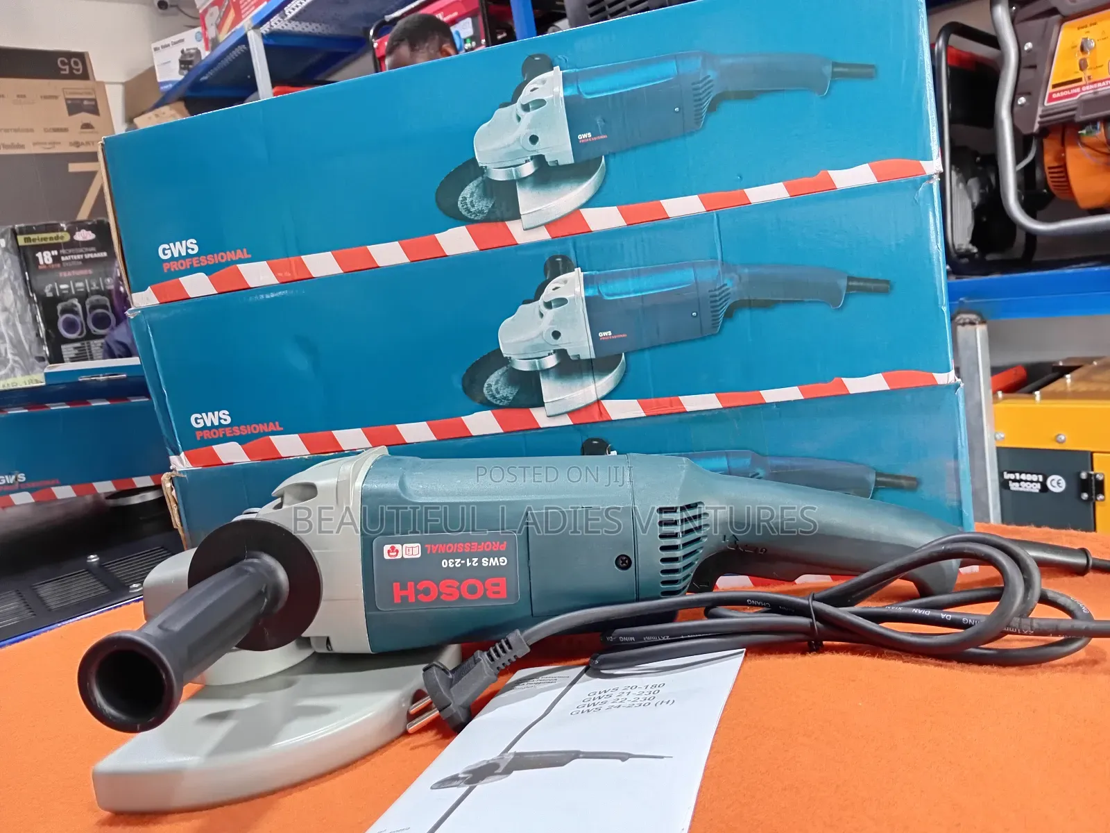 Sleek Dynamic GWS Professional Angle Grinder