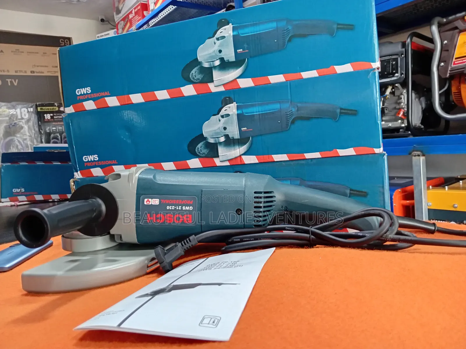 Commercial Grade Bosch Angle Grinder