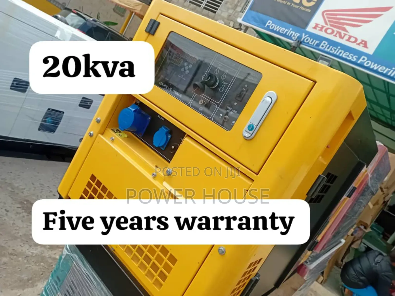 Portable 20kva Silent Diesel Genset for Continuous Recovery