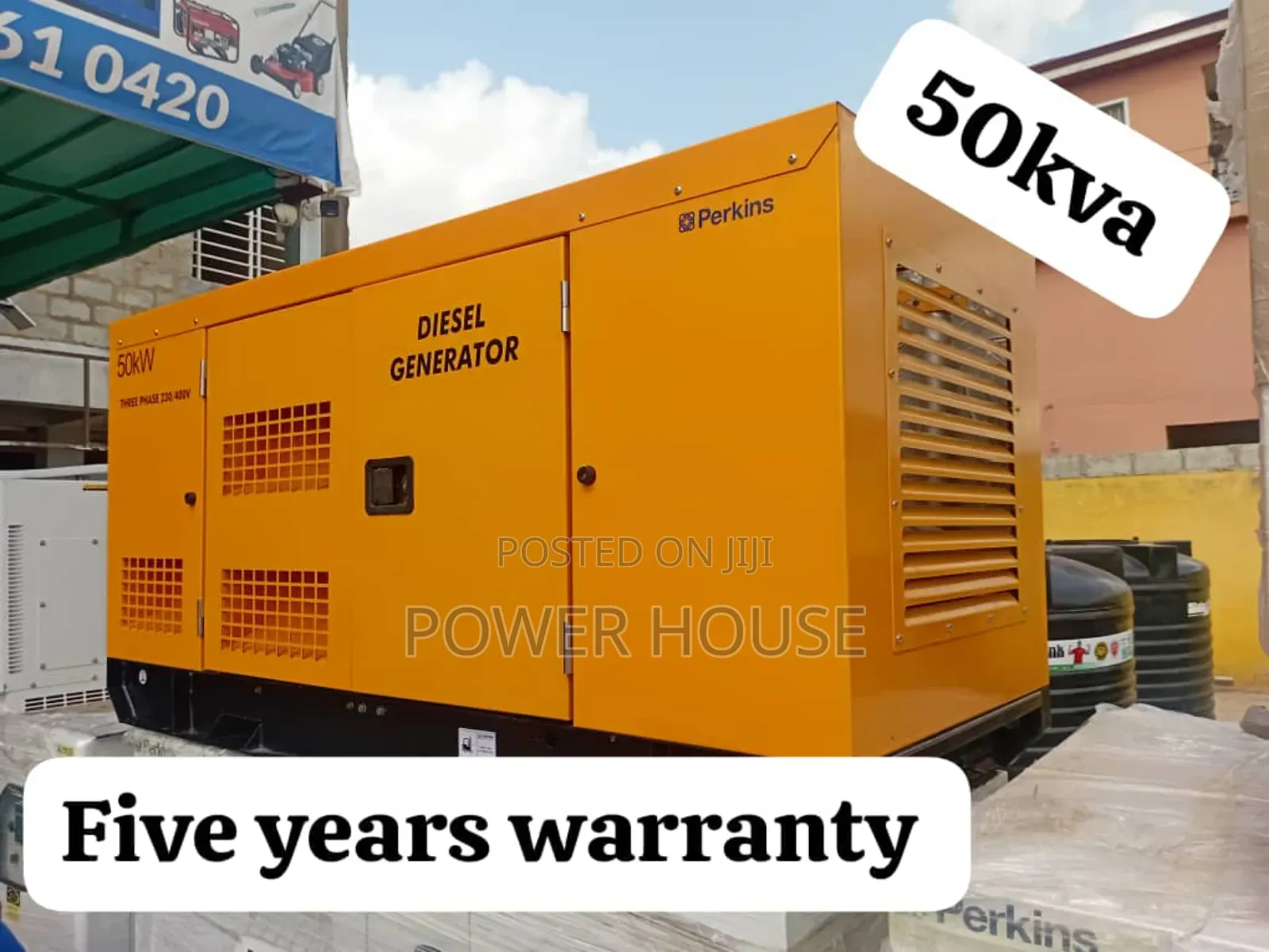 Heavy Duty 50kva Silent Diesel Plant Generator
