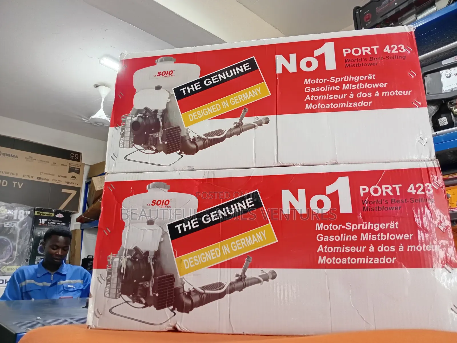 Premium Quality Solo Mist Blower Cocoa Spraying Machine