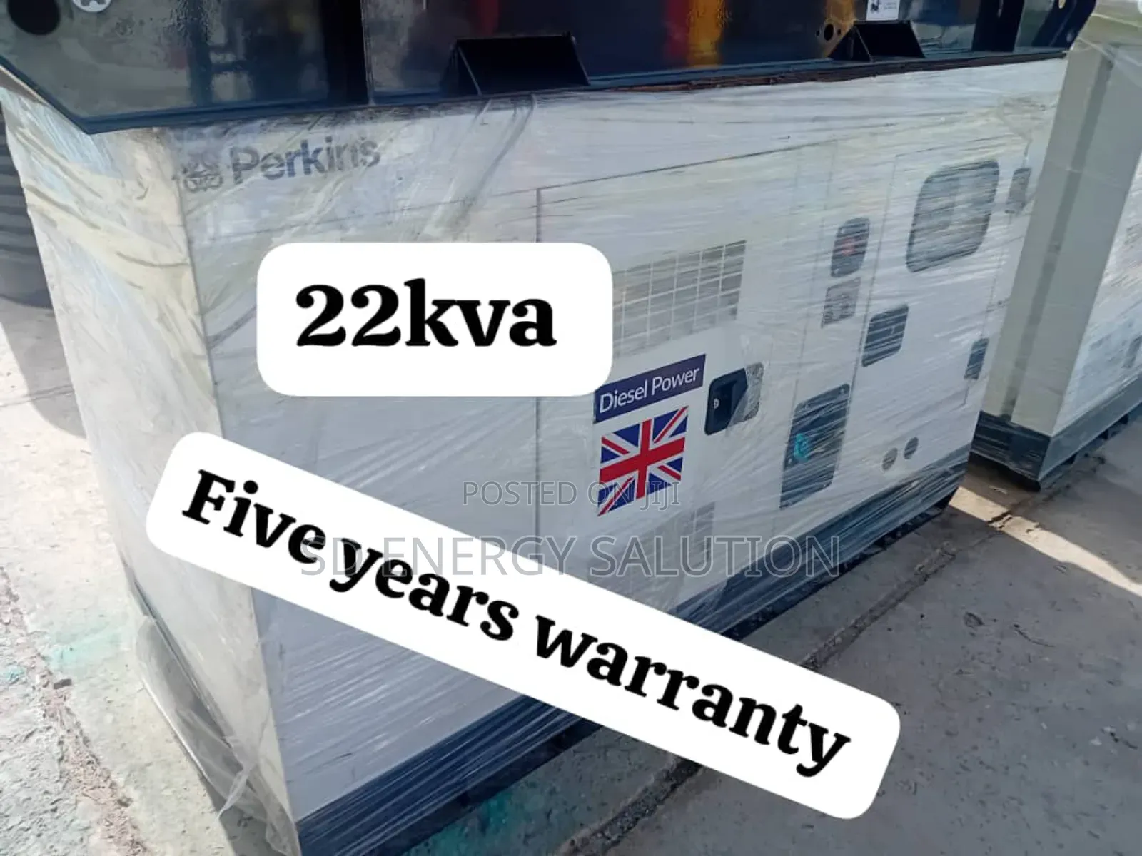 Genuine 22kva Perkins Diesel Plant
