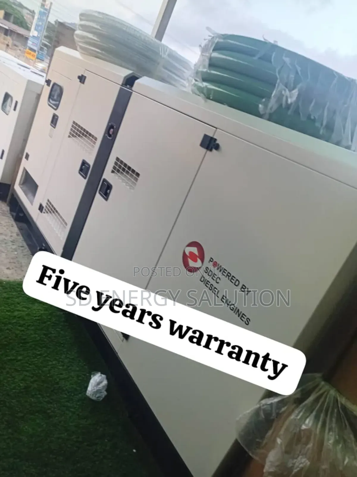 Power Wave 200kva 200kw Diesel Perkins Plant