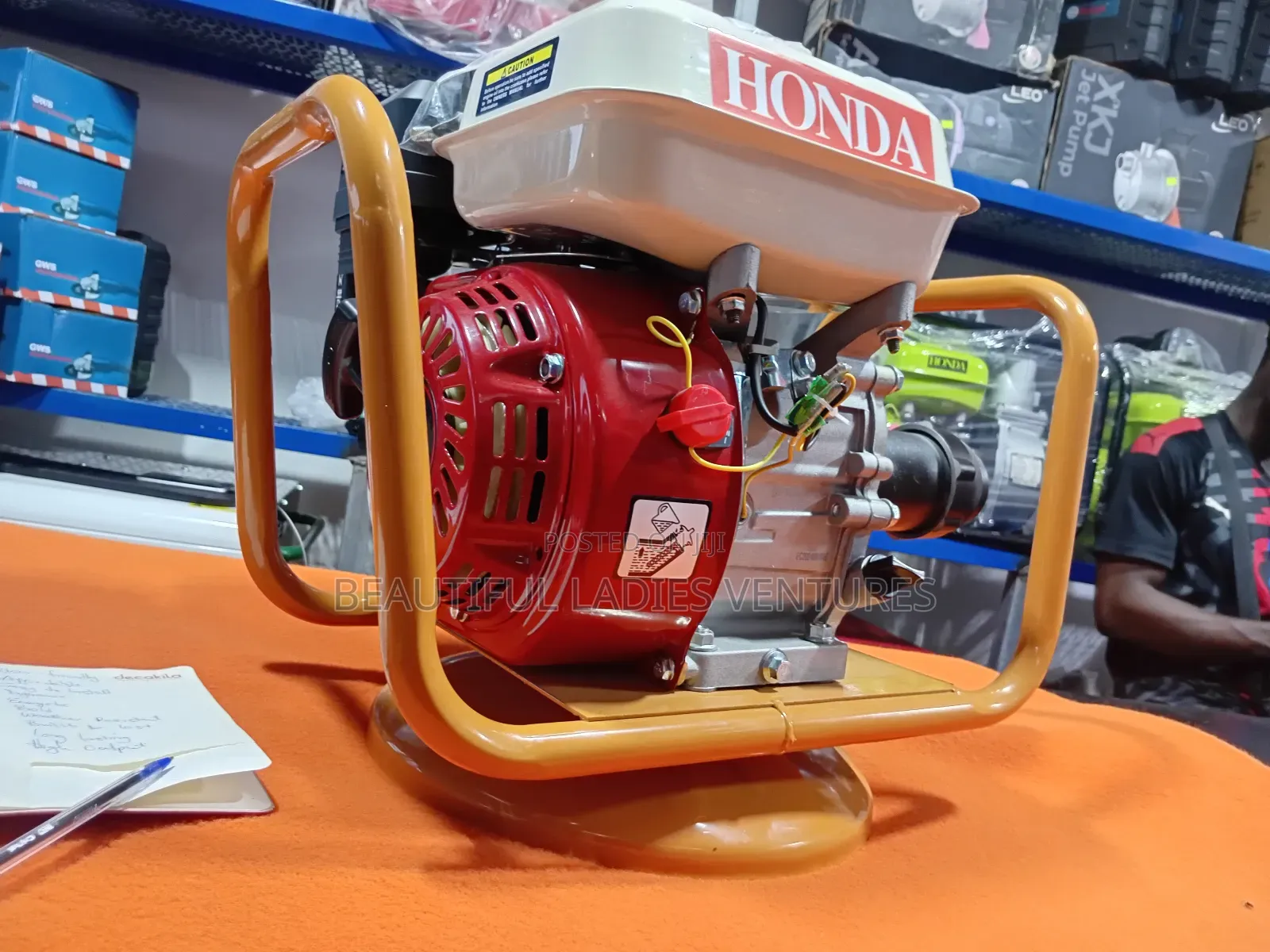 Professional Concrete Vibrator Honda Gasoline Generator