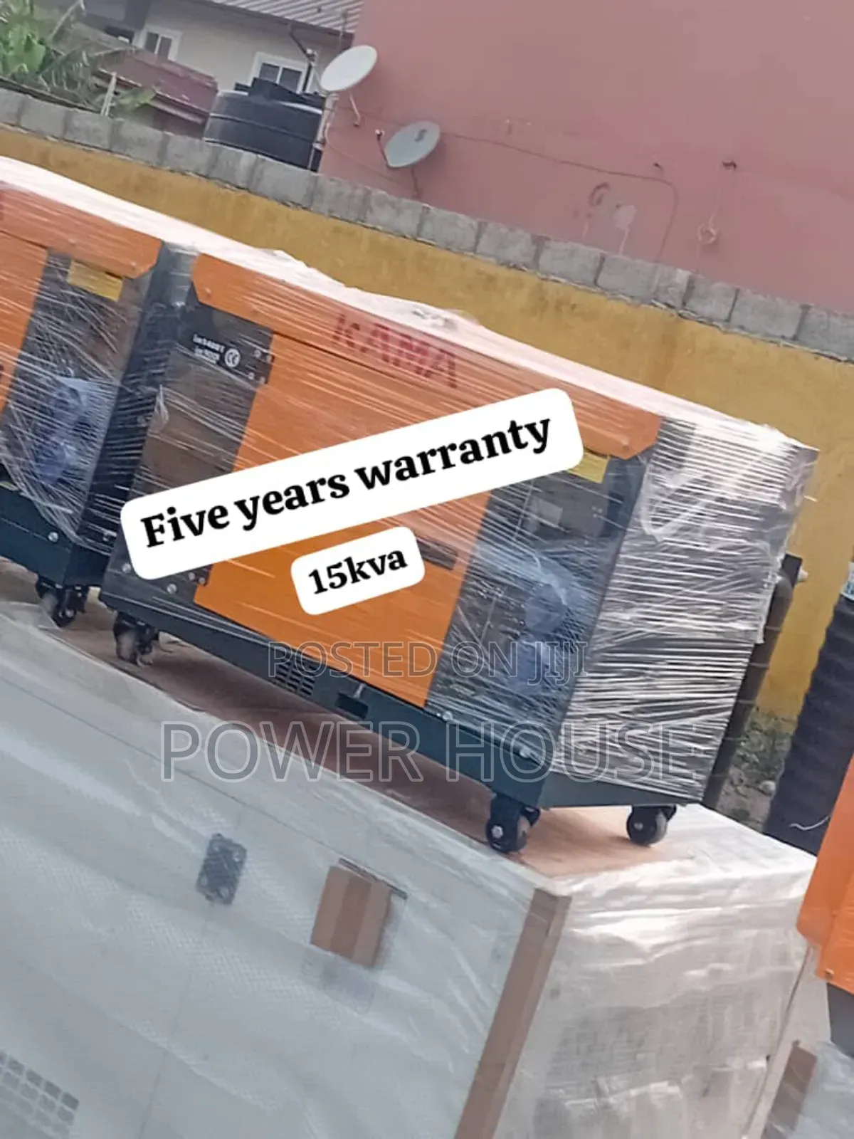 High Output 15kva Silent Diesel Genset