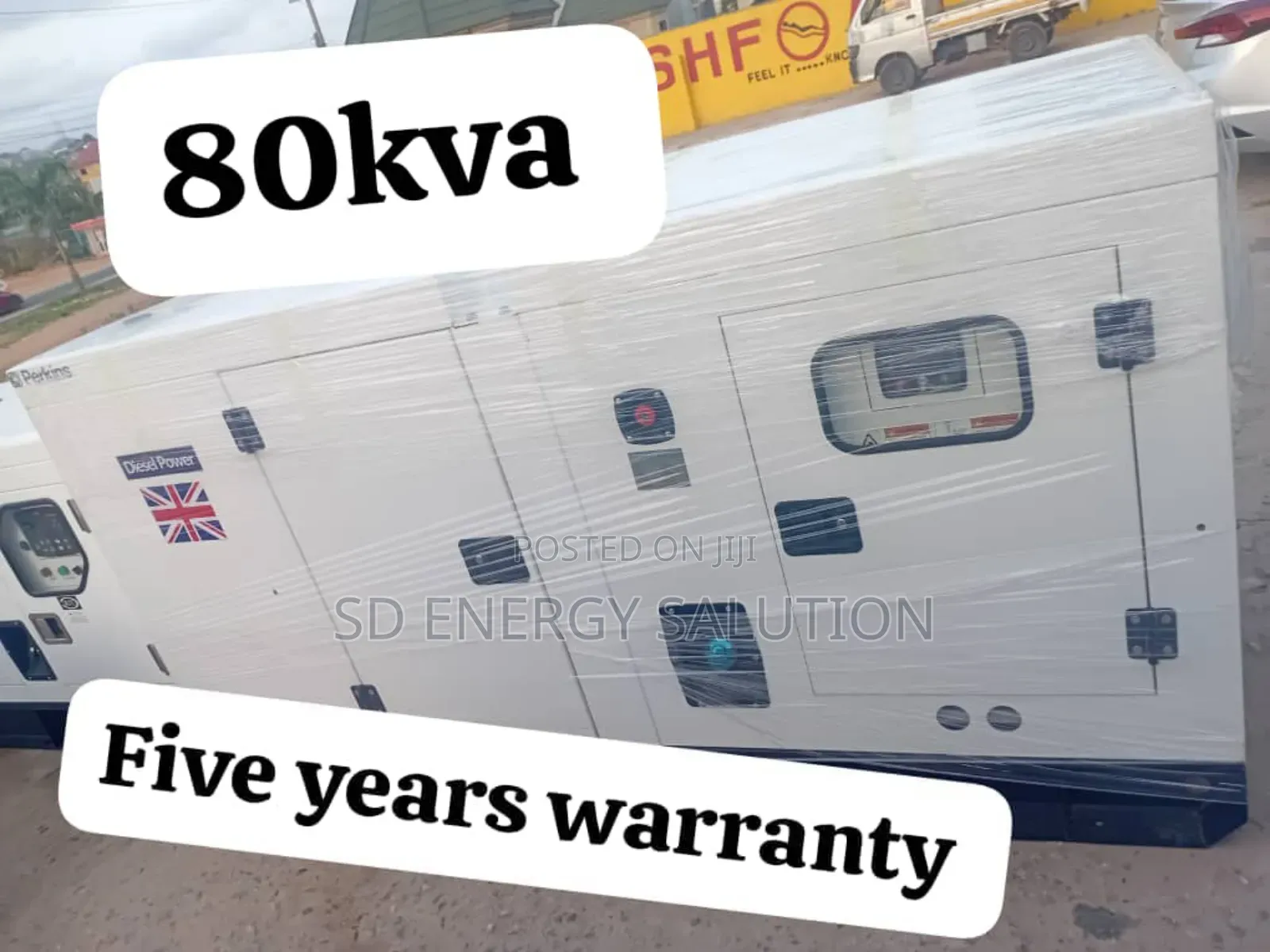 Power Blaze 80kva Perkins Diesel Plant