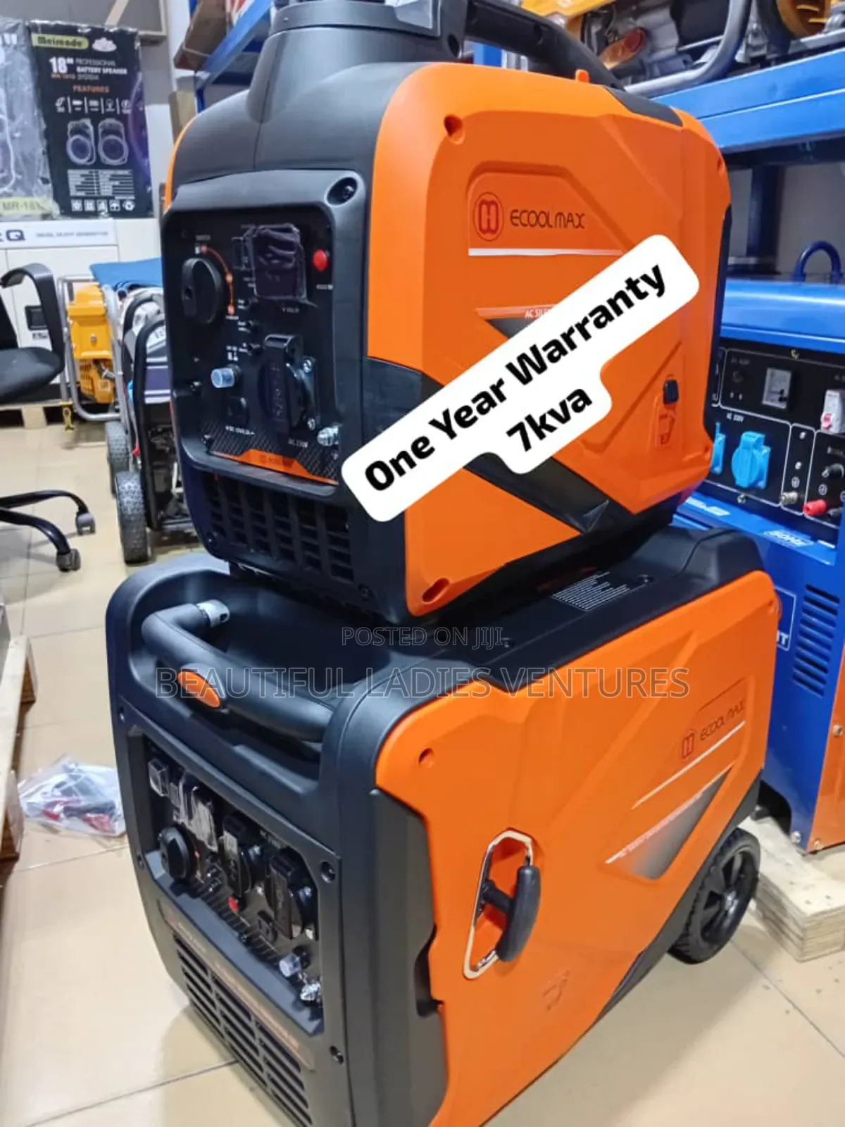 User Friendly 7kva Inverter Gasoline Generator