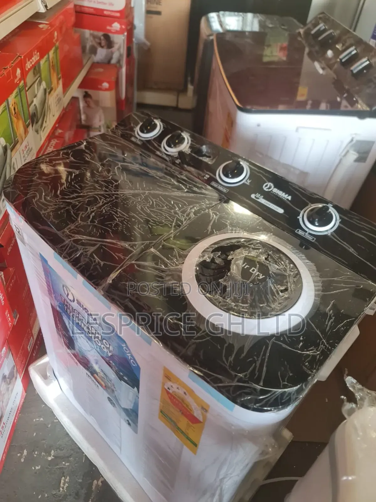 Wash With Ease- Sigma 10kg Washer