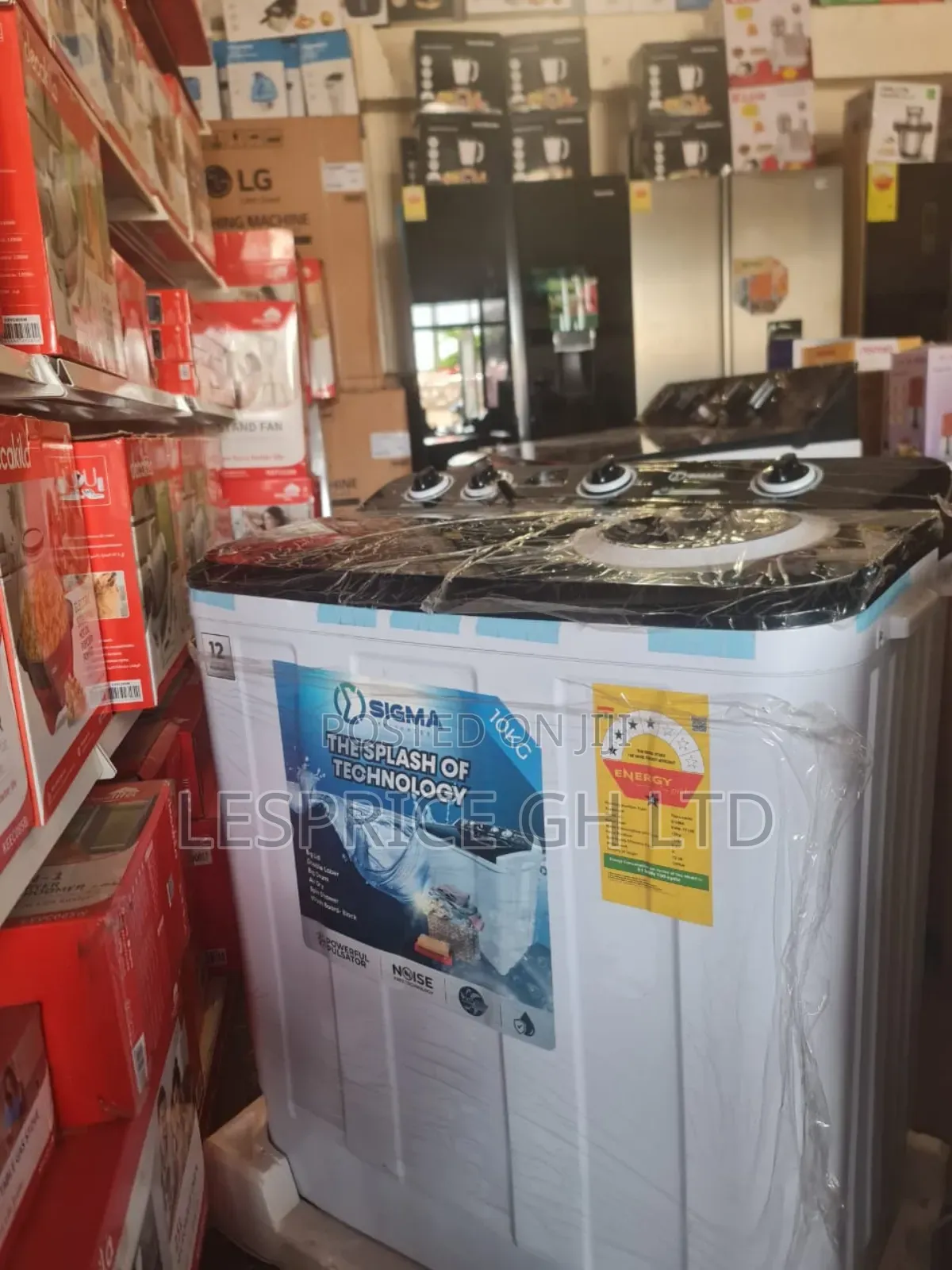 Capable Twin Tub Washer - Sigma 10kg