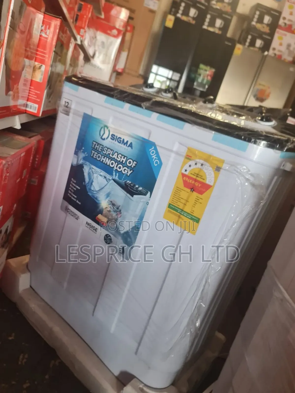 Power Up Laundry: Sigma 10kg Twin Tub Washer