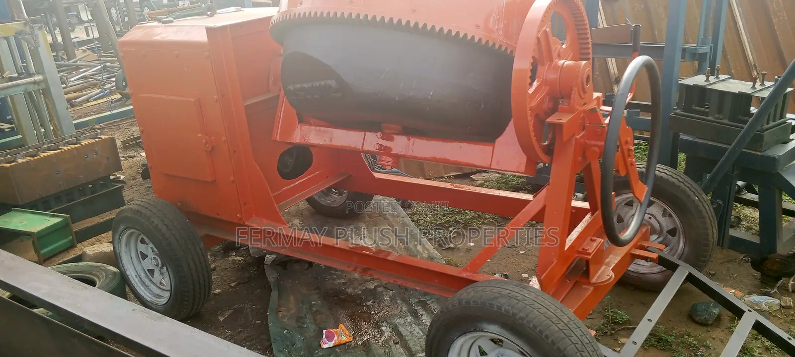 Swift and Functional Concrete Mixer