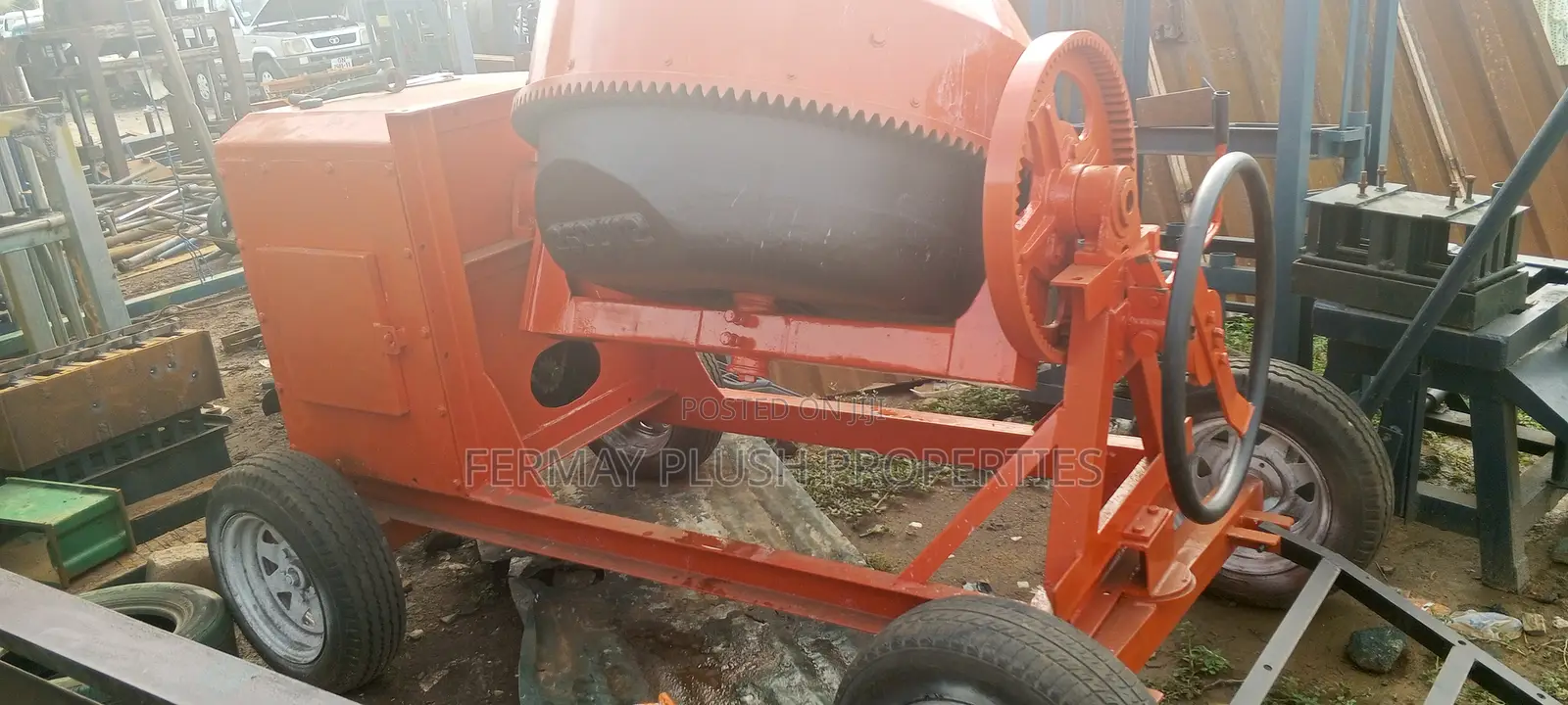 Swift and Functional Concrete Mixer