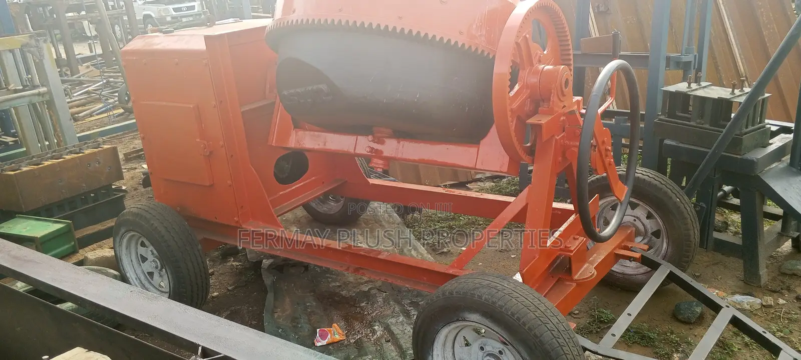 Swift and Functional Concrete Mixer