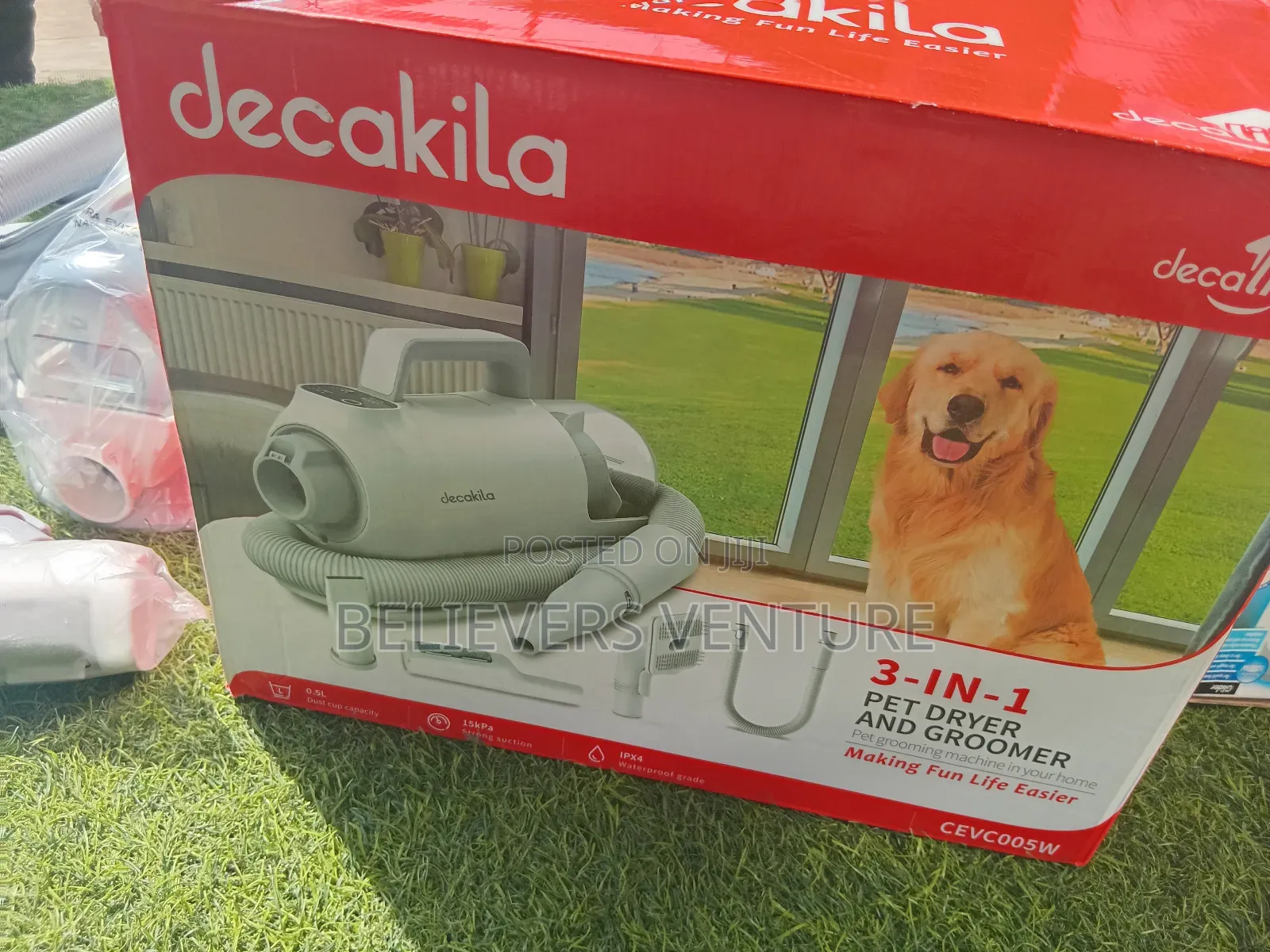 Decalife 3 Inn1 Decalife Pet Dryer +Groomer 1300w