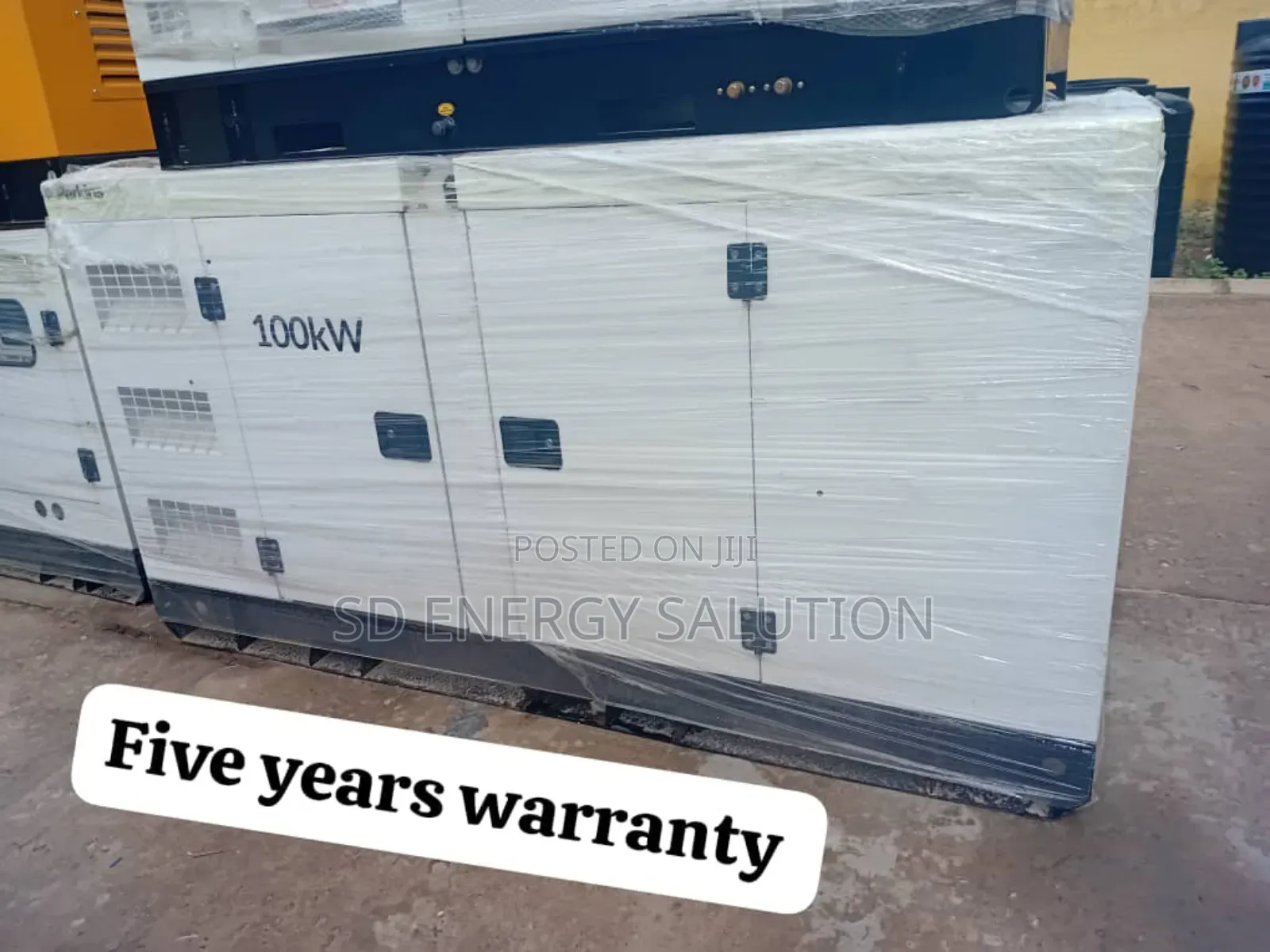 Genforce Pro 100kva Diesel Perkins Plant