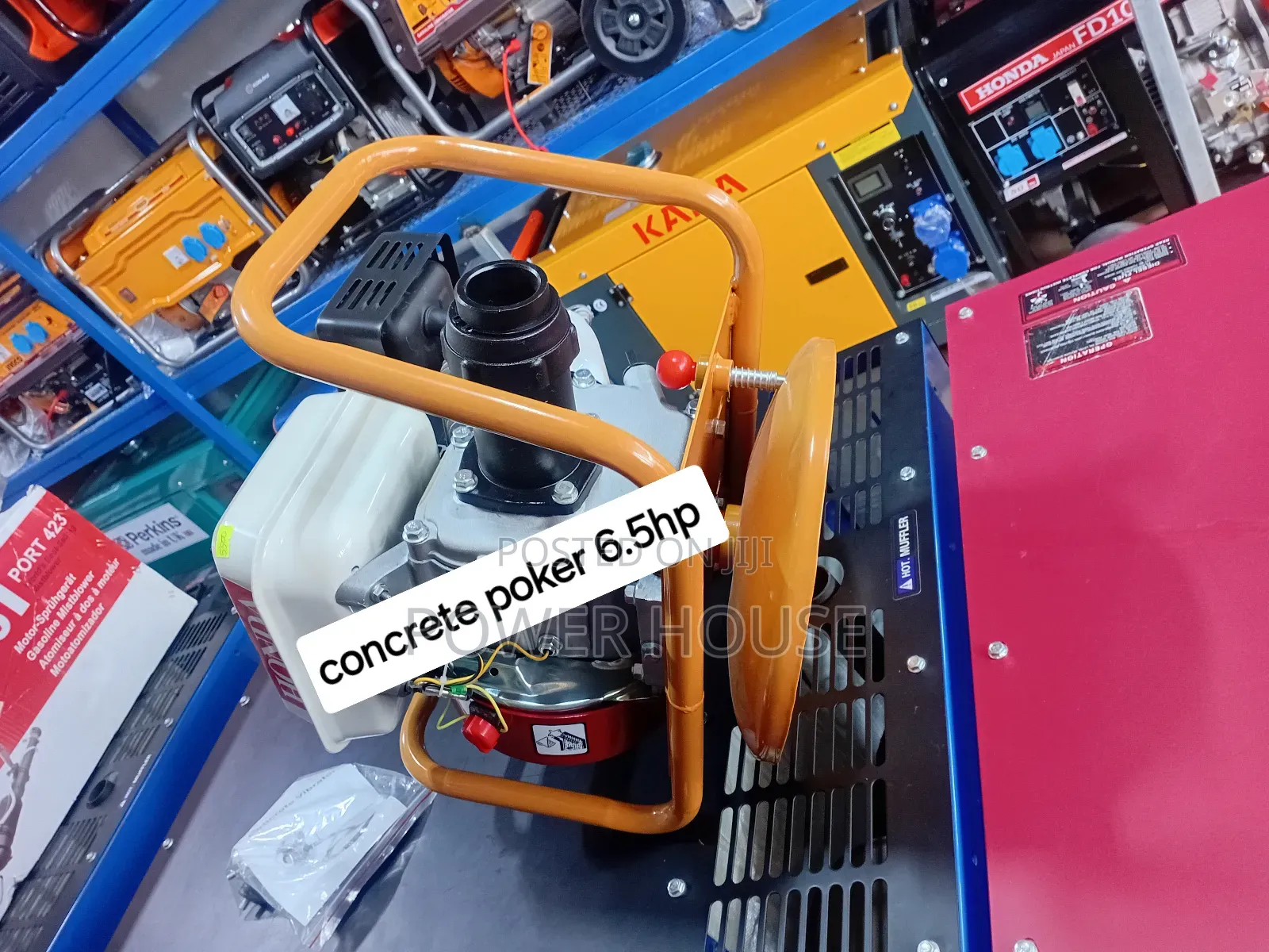Portable 6.5hp Petrol Concrete Vibrator