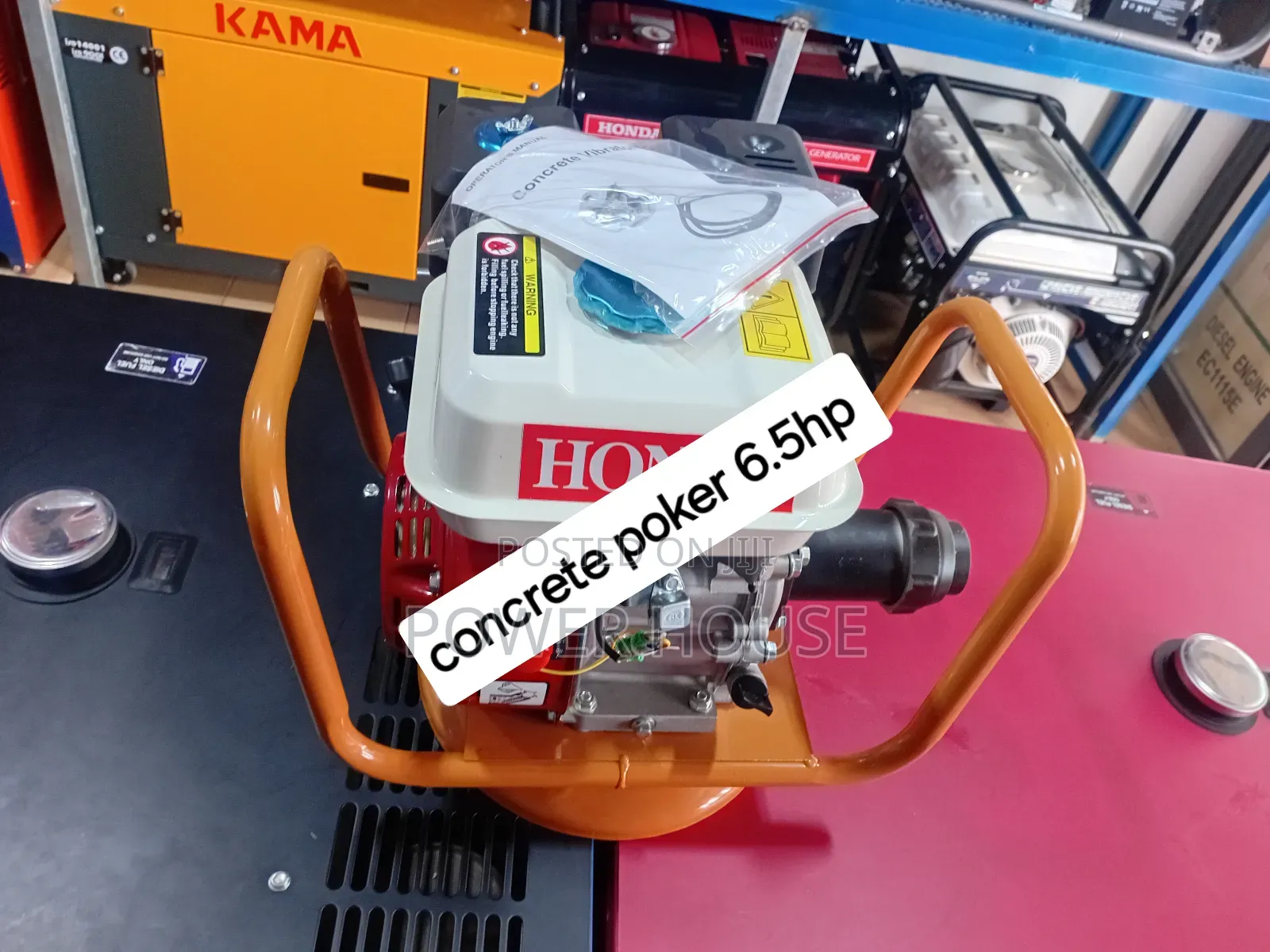 High Capacity 6.5hp Petrol Concrete Vibrator