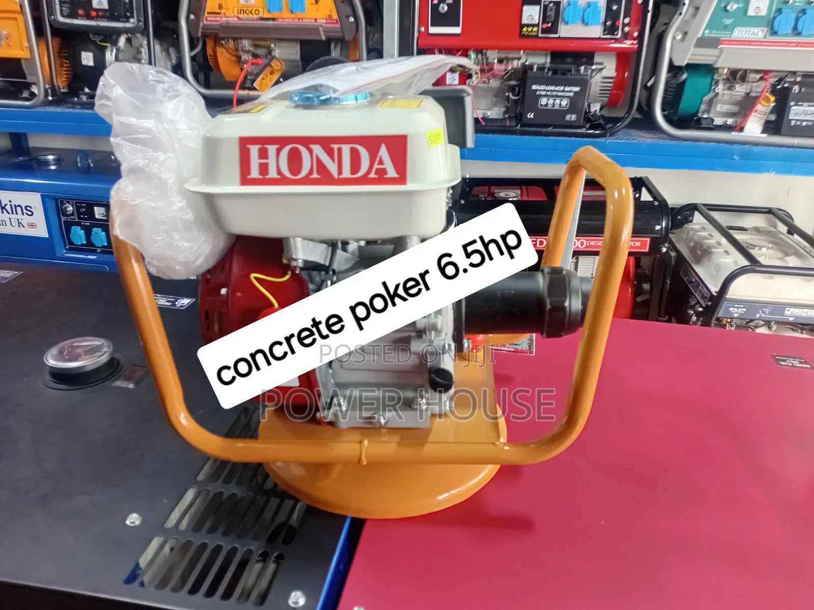 Stable 6.5hp Concrete Vibrator