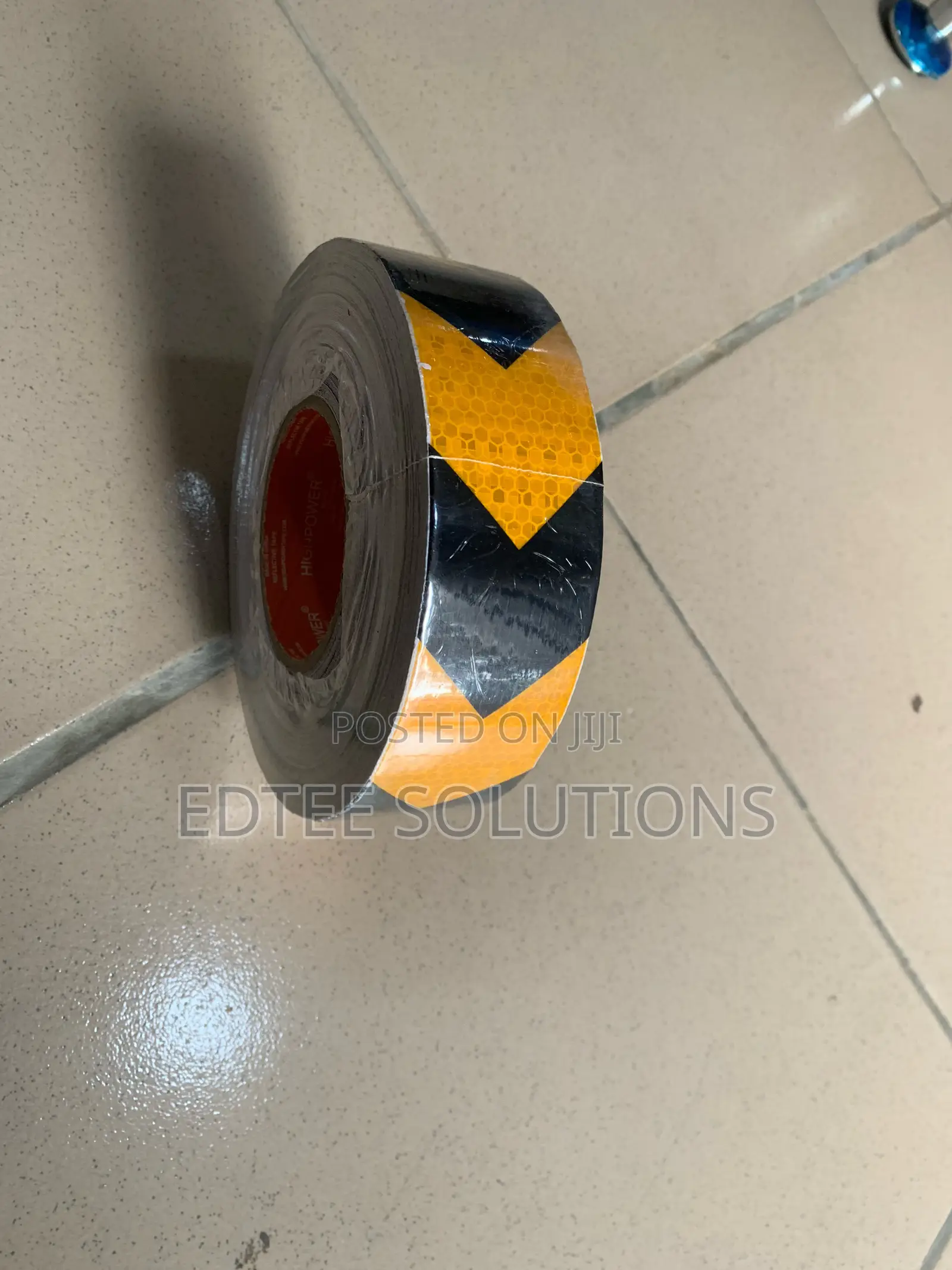 Self Adhesive 50mm X 50m Caution Tape