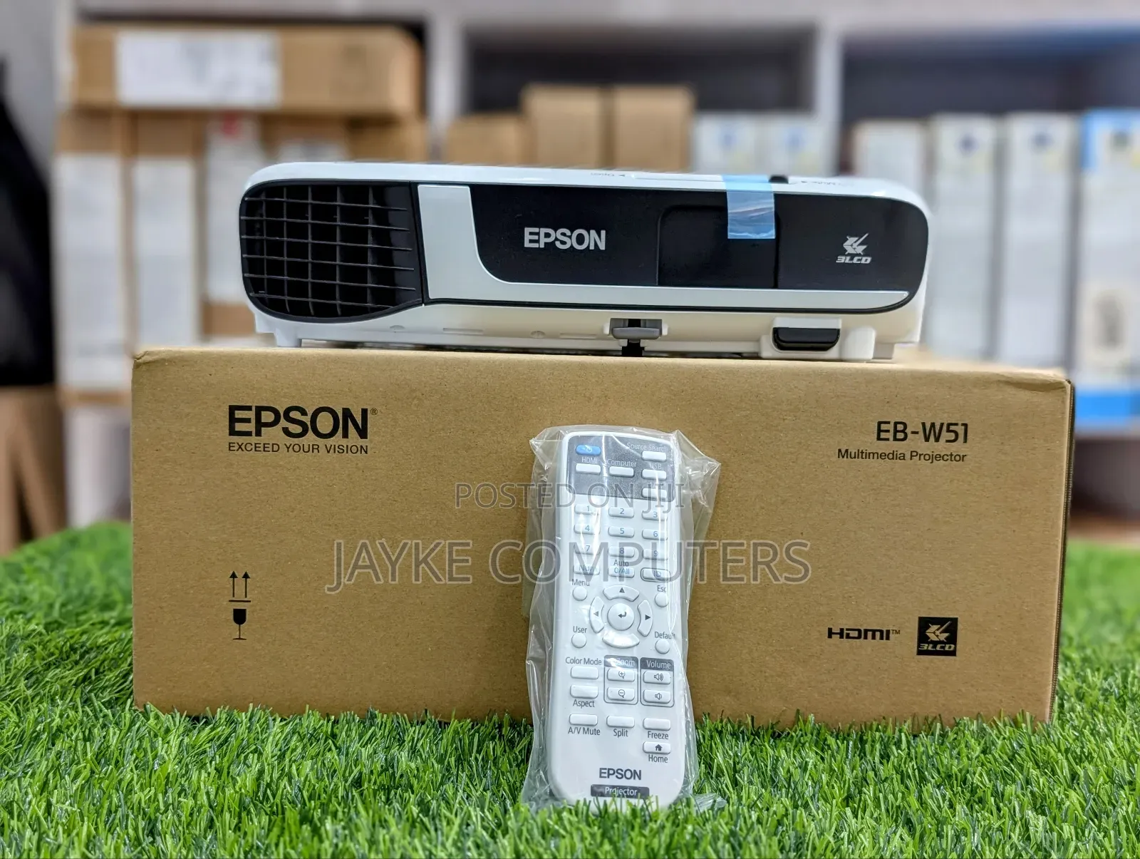 Epson Eb W51 3lcd, 4000 Lumens, Wxga Projector -