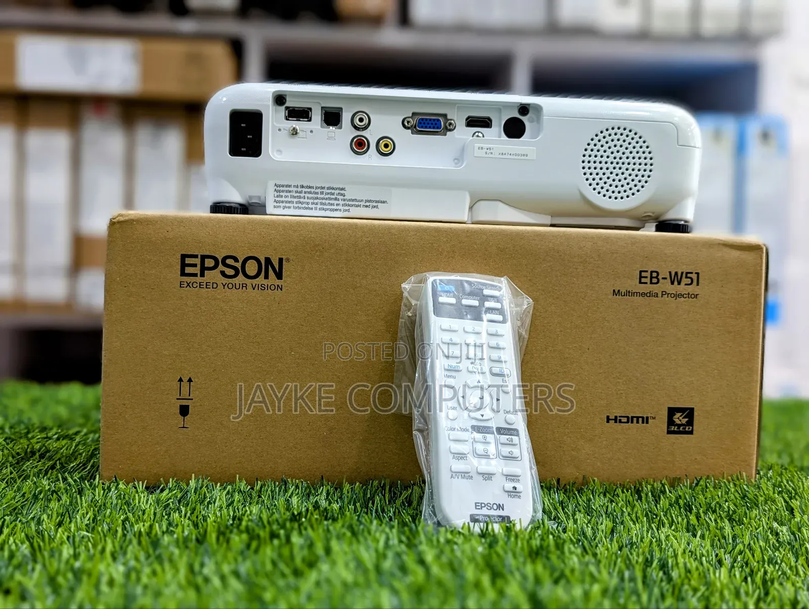 Epson Eb W51 3lcd, 4000 Lumens, Wxga Projector -