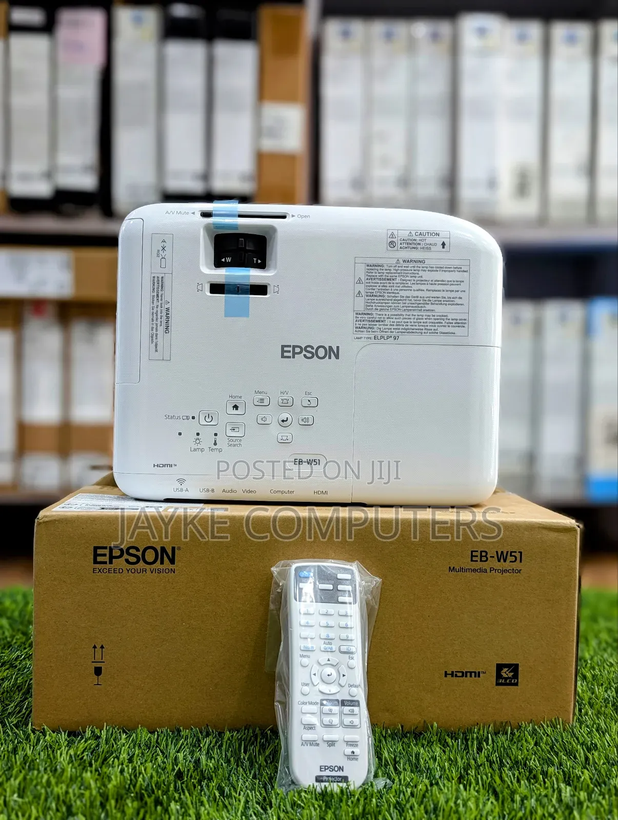 Epson Eb W51 3lcd, 4000 Lumens, Wxga Projector -