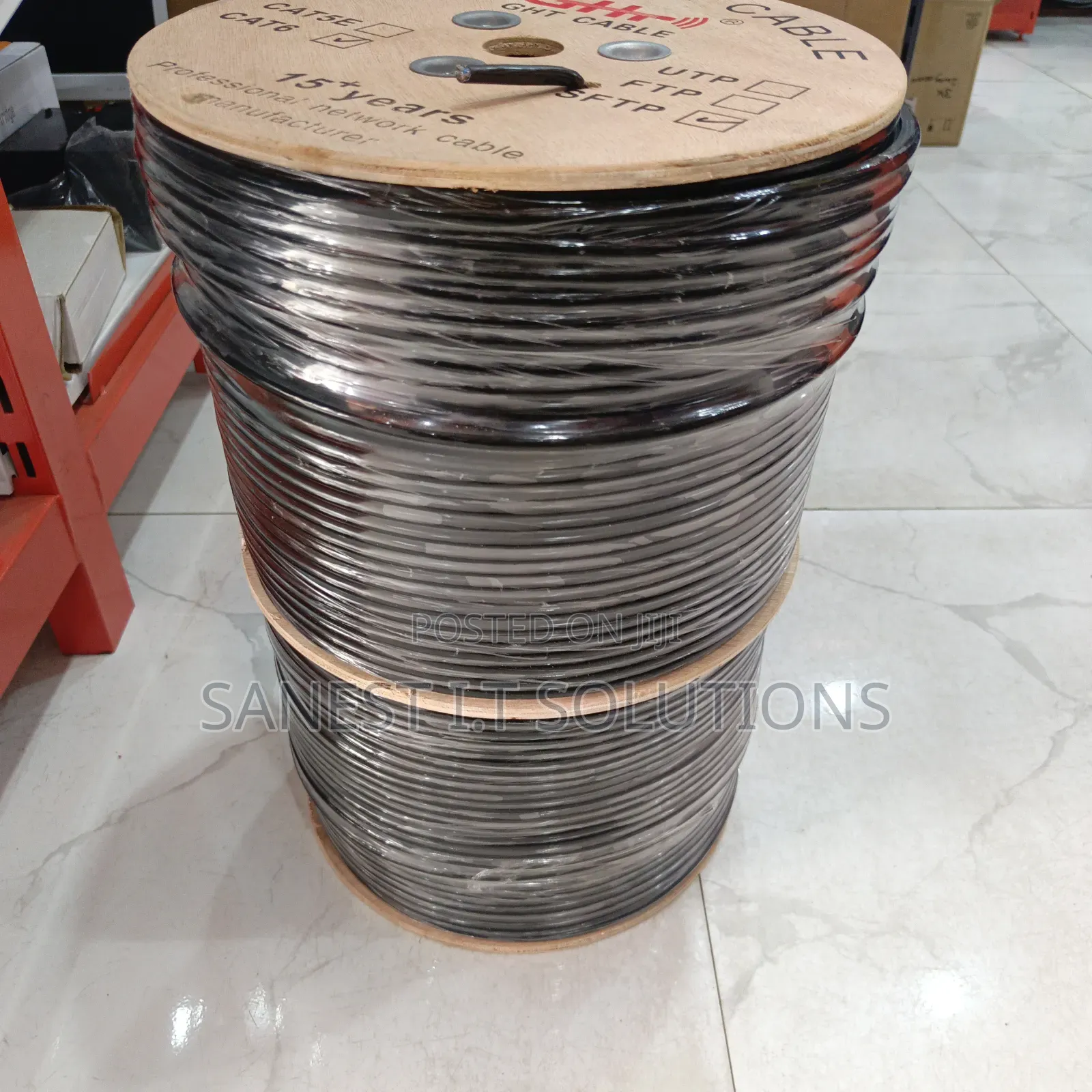 Outdoor SFTP Cat6 305m Cable 6e
