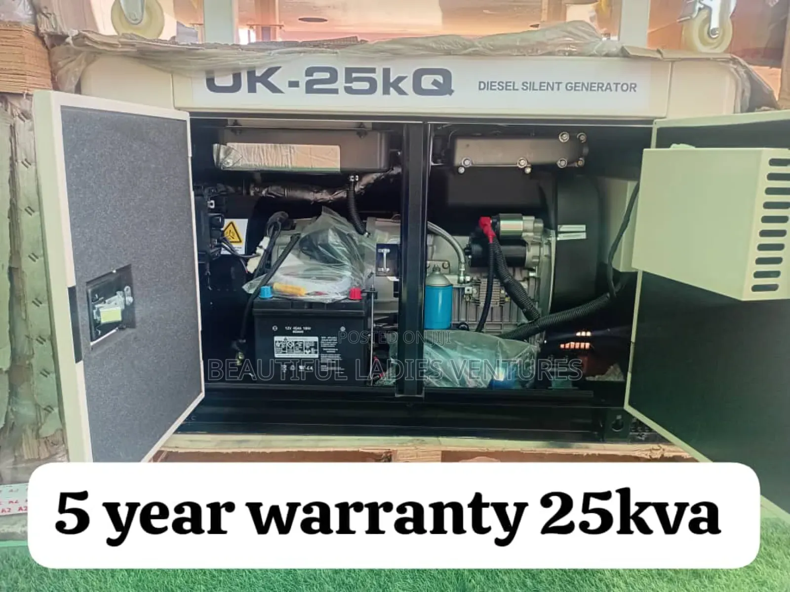 Uncompromising Power 25kva Uk-D Diesel Generator 25kva Uk