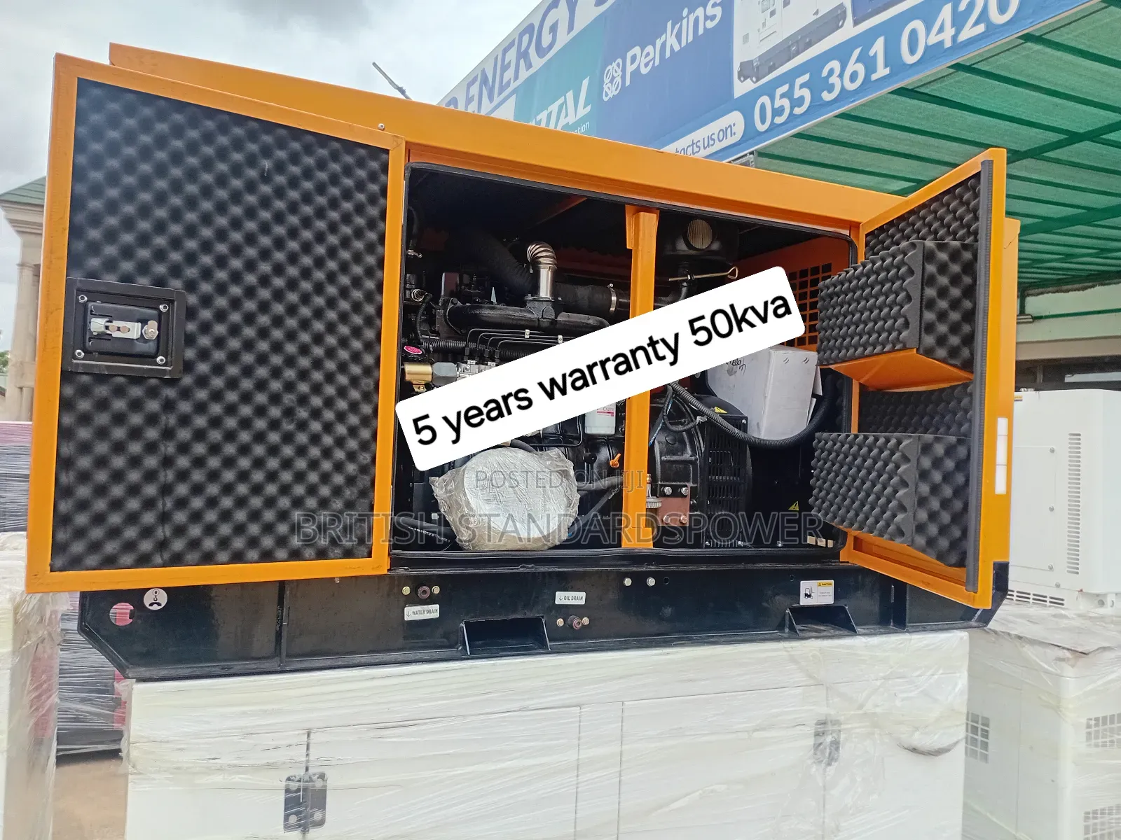 Reliable Power Supply 50kva Diesel Generator