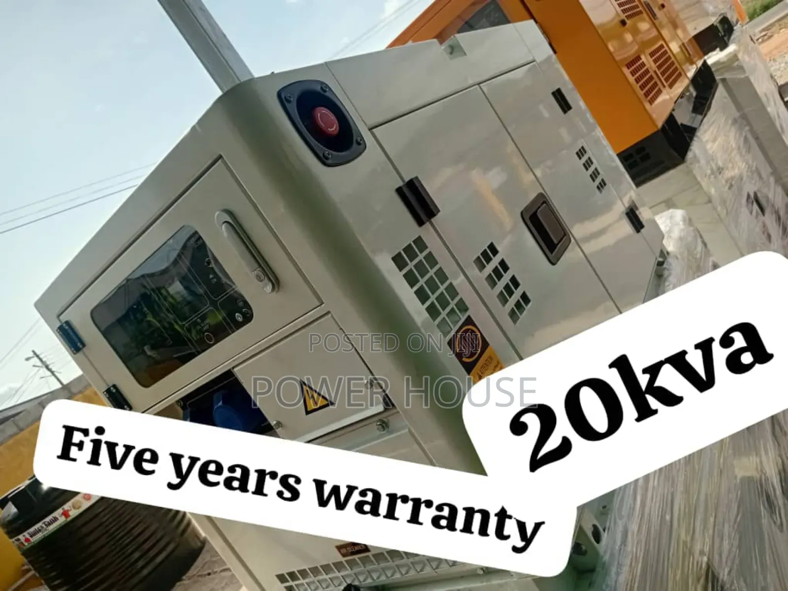 Power Technology 20kva Perkins Diesel Generator