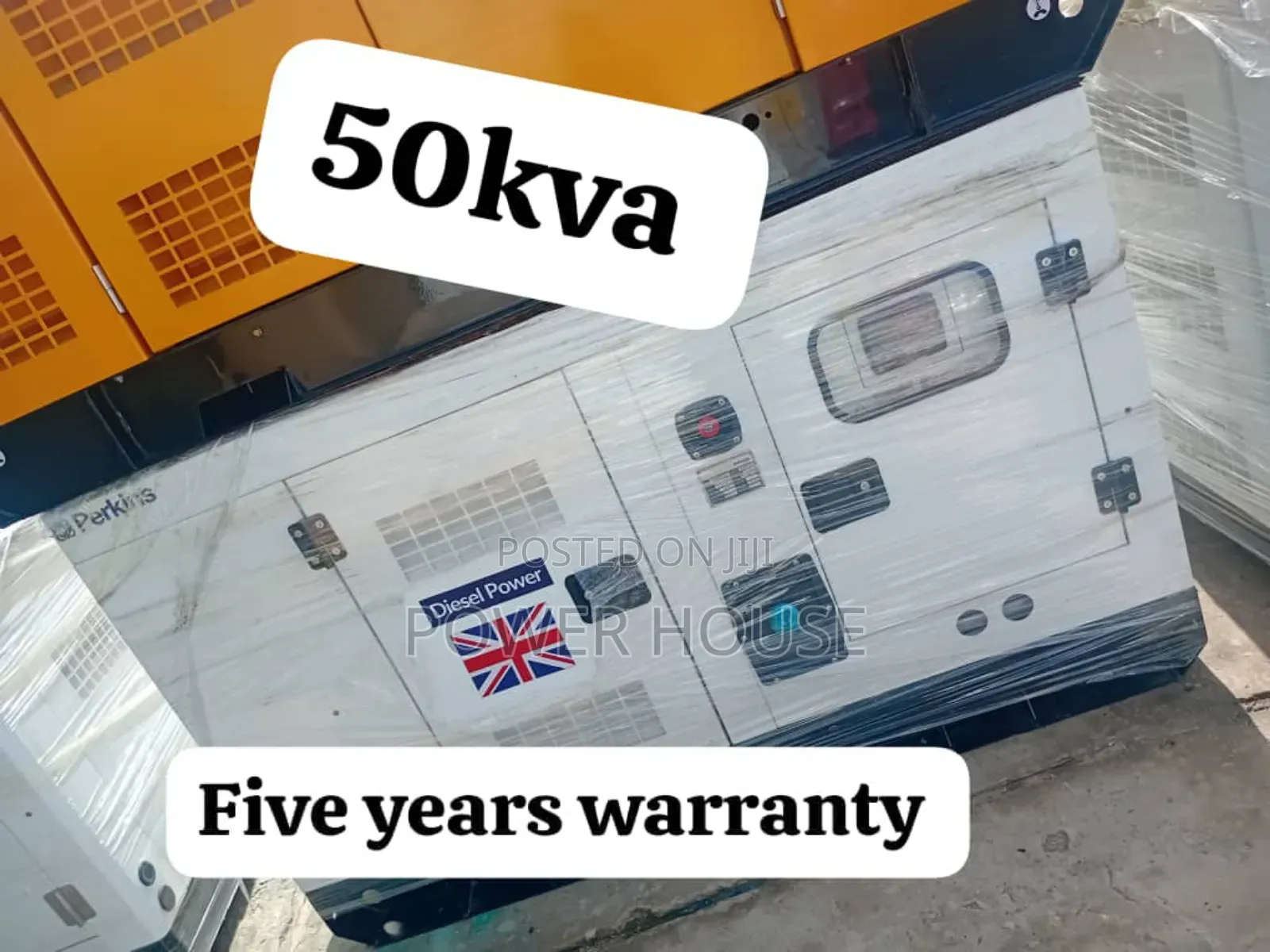 Reliable 50kva Perkins Diesel Plant