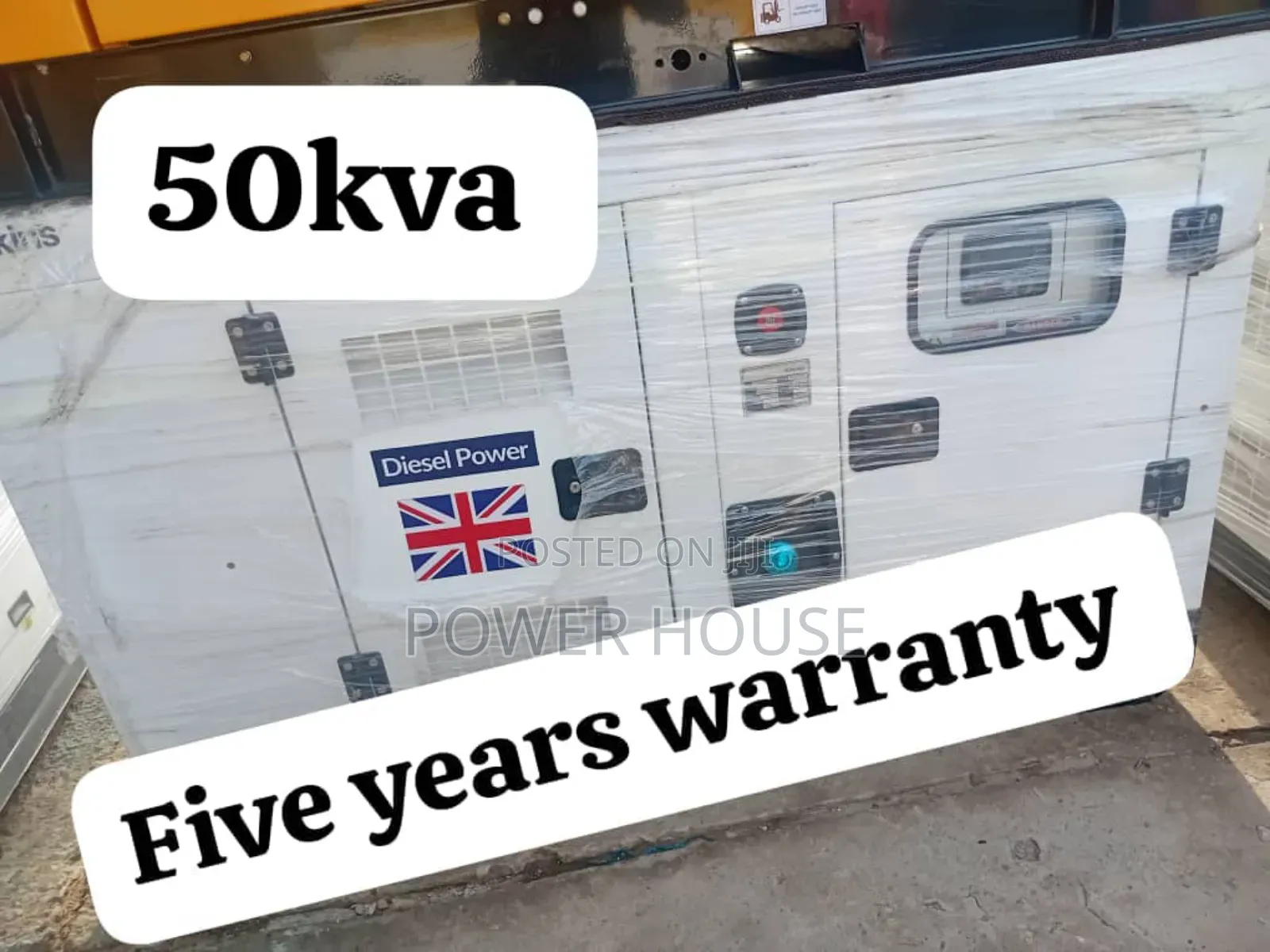 Voltmaster 50kva Perkins Diesel Plant