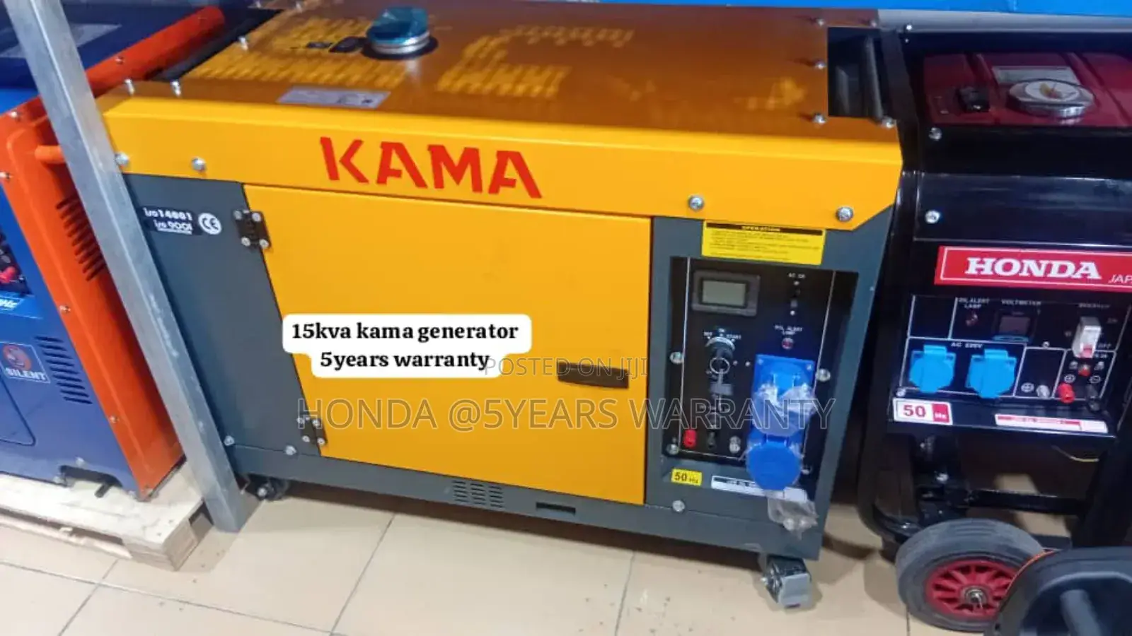 Power Source Kama 15kva 16500watt Diesel Generator 15kva