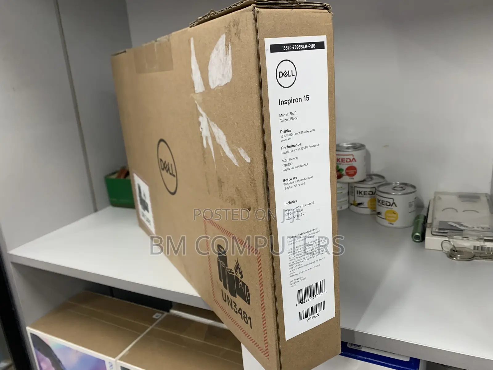 New Laptop Dell Inspiron 15 16GB Intel Core I7 SSD 1T