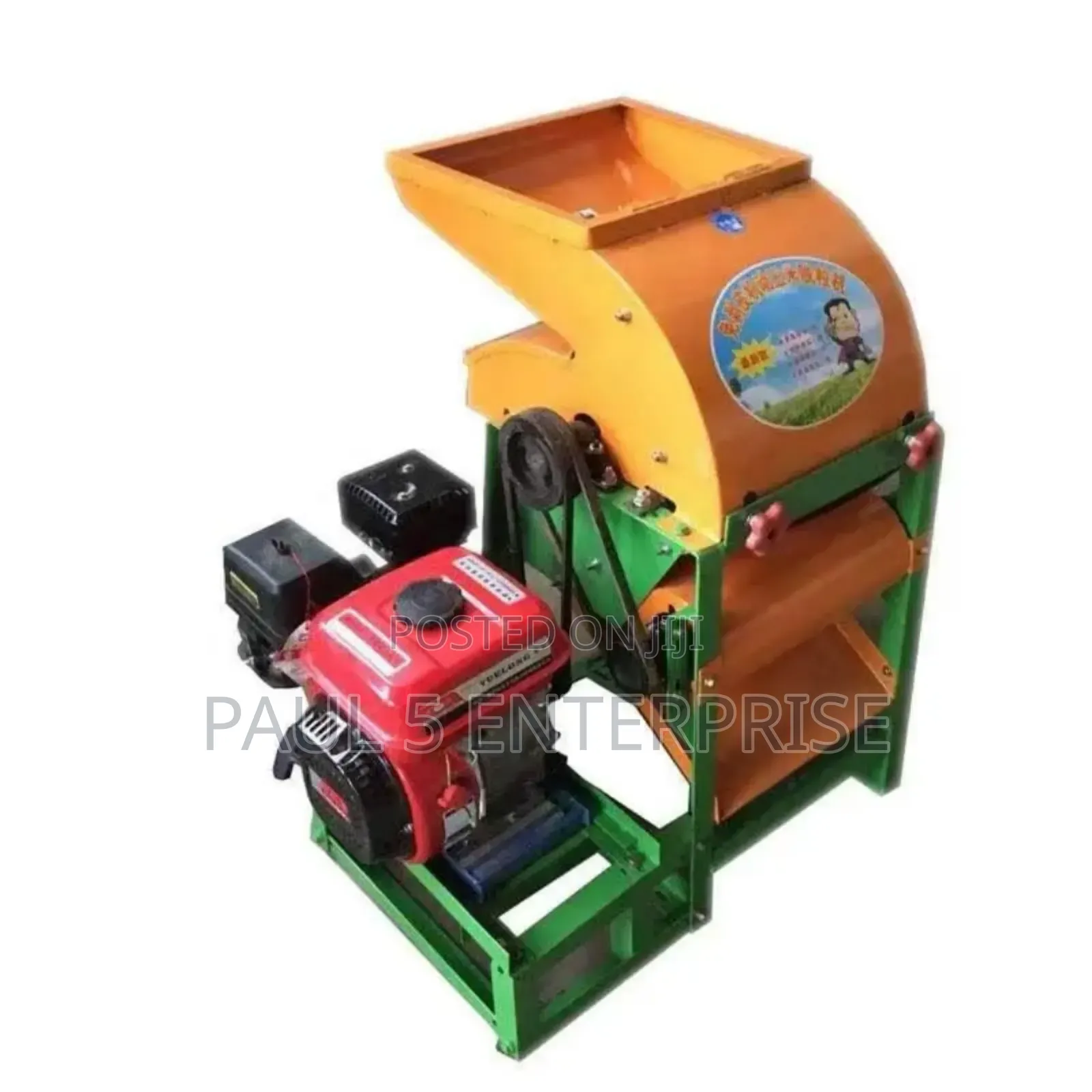Corn Dehusker and Thresher 7.5hp Petrol Type