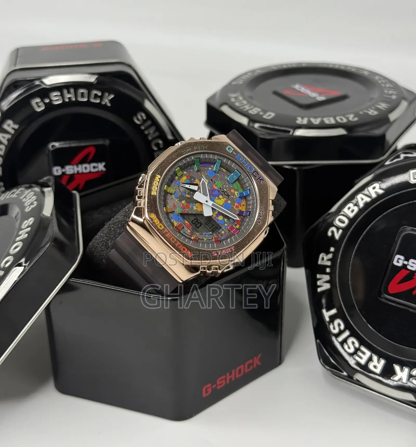 Fresh Luxury Casual Rubber Strap Gshock Watch