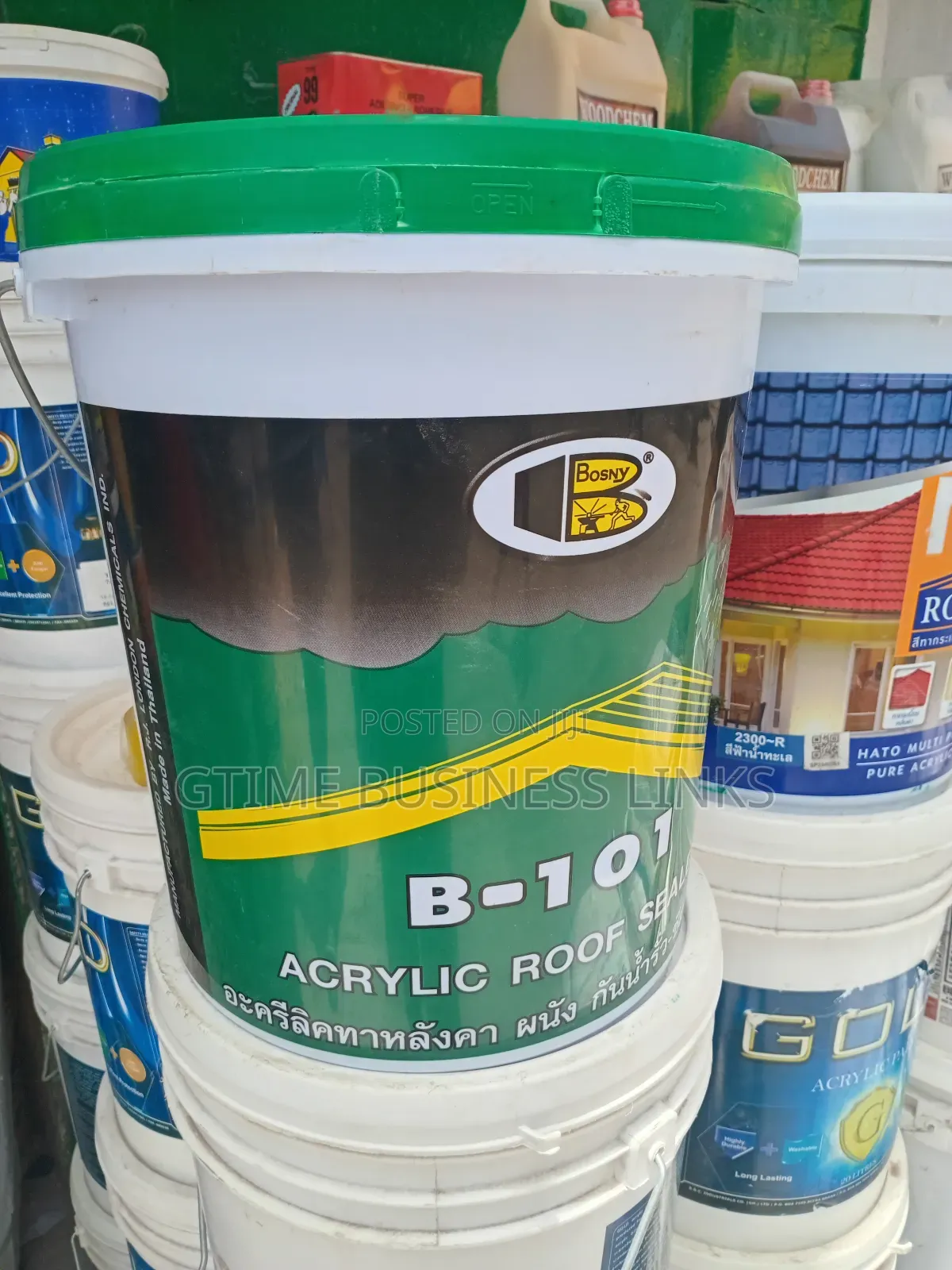 B-101 Acrylic Roof Sealer (Waterproof/Dump Proof) - 20l