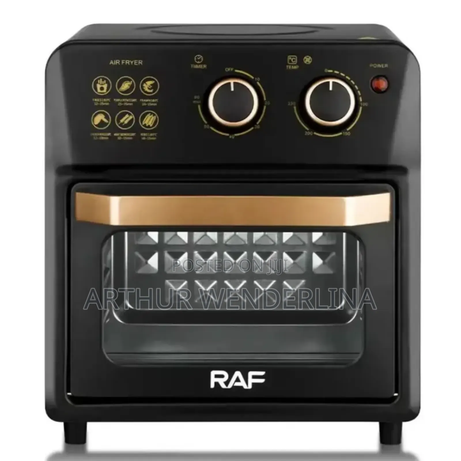 Raf Electric Oven Air Fryer 2in1 – 14l