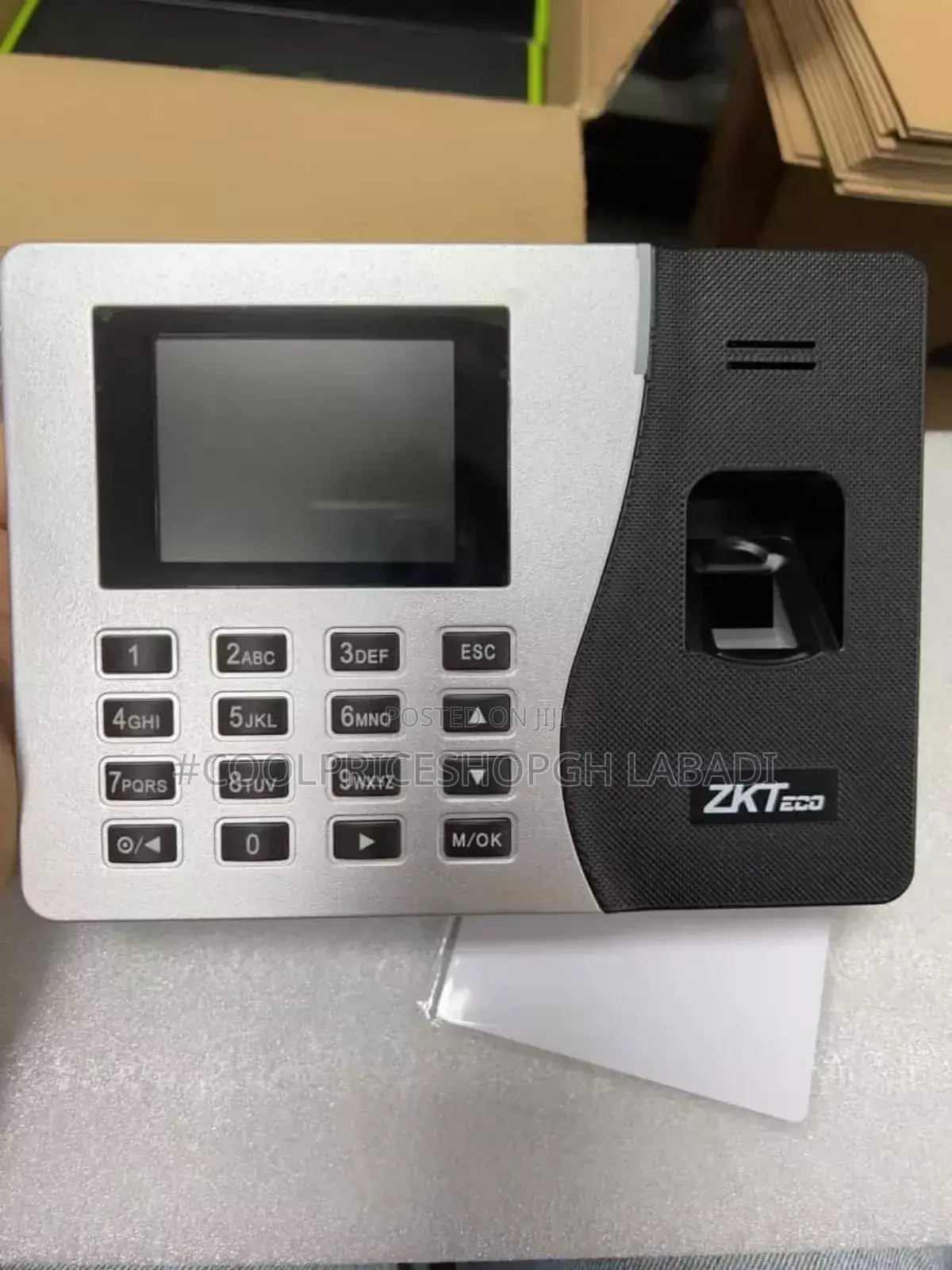 Fingerprint Rfid Biometric Time Attendance