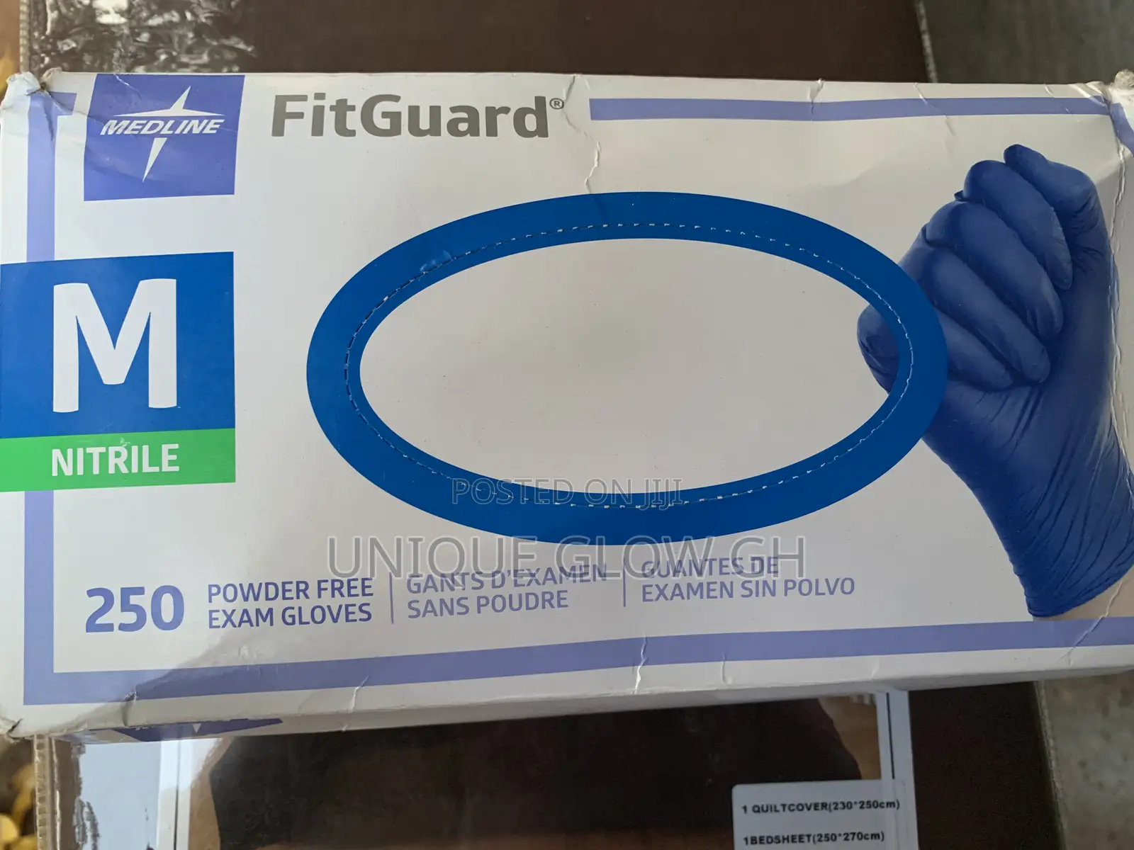 Powder Free Nitrile Gloves Medium Per Pack