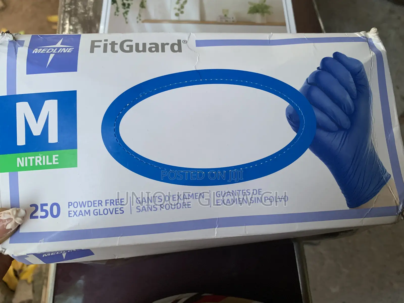 Powder Free Nitrile Gloves Medium Per Pack