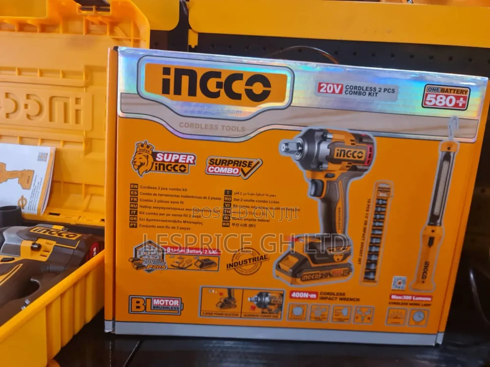 Brushless 20v Ingco Impact Tool