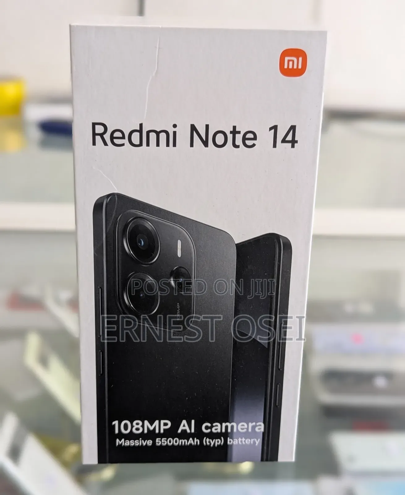 New Xiaomi Redmi Note 14 4G 256 GB Black