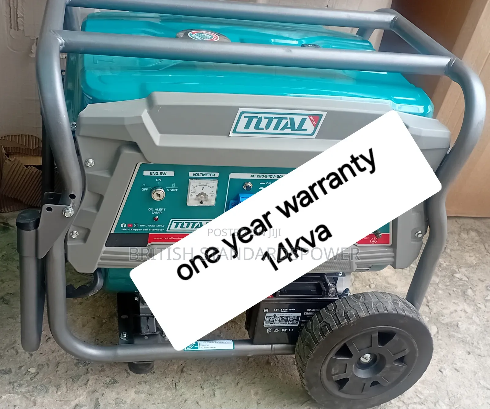 High Effective and Easy Start 14kva Petrol Generator