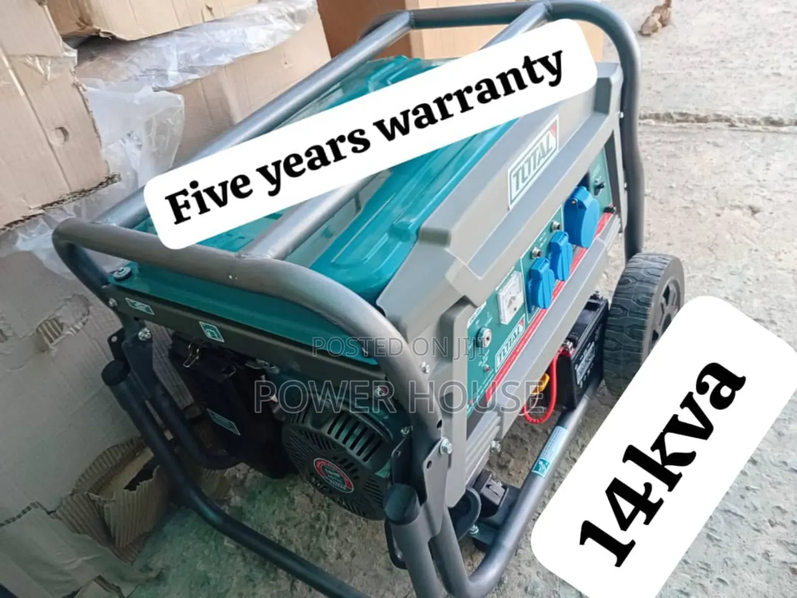 Power Flow System 14kva 16000watts Total Petrol Generator