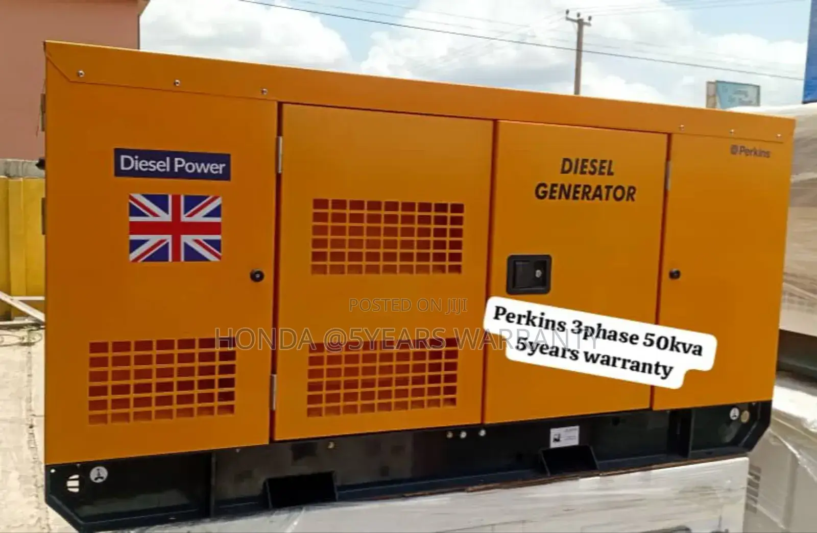 Power Made Simple Perkins Generator 50kva Plant 3phase 50kva