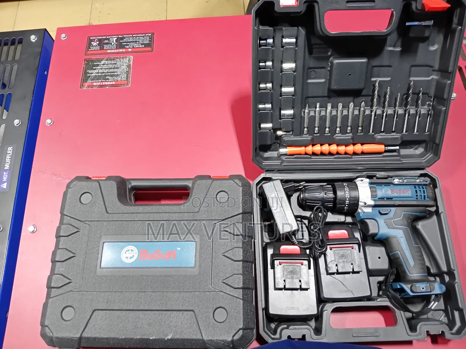 High Performance Cordless Rechargeable Drilling Machine