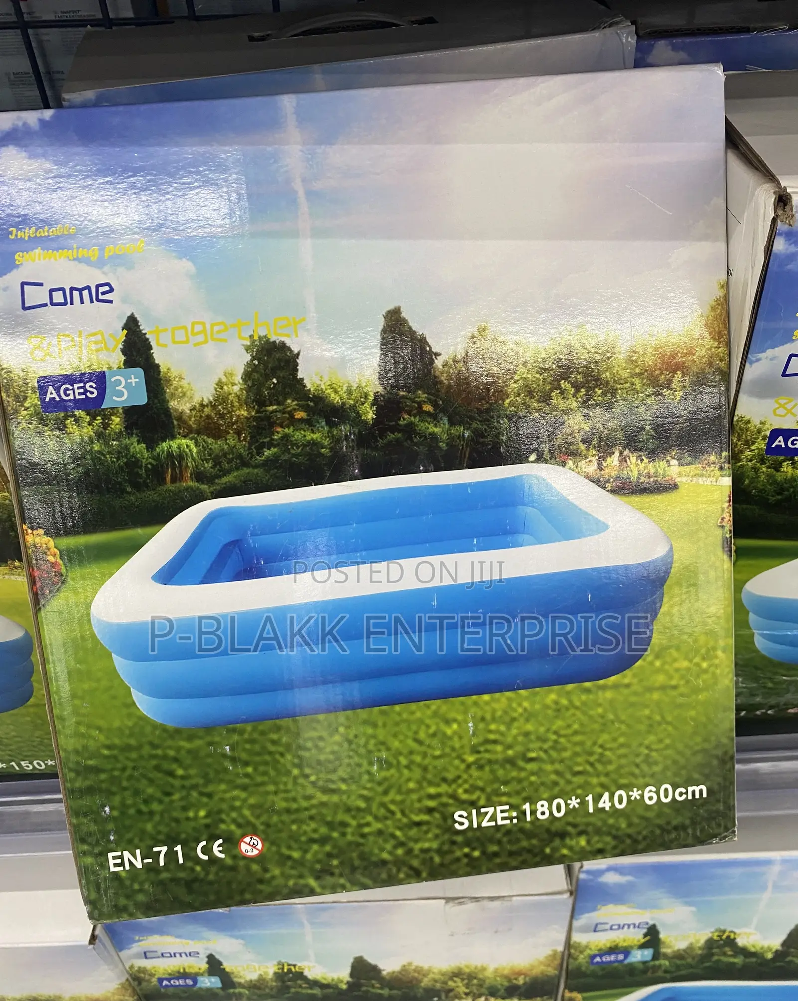 Inflatable Swimming Pool 180cm*140cm*60cm