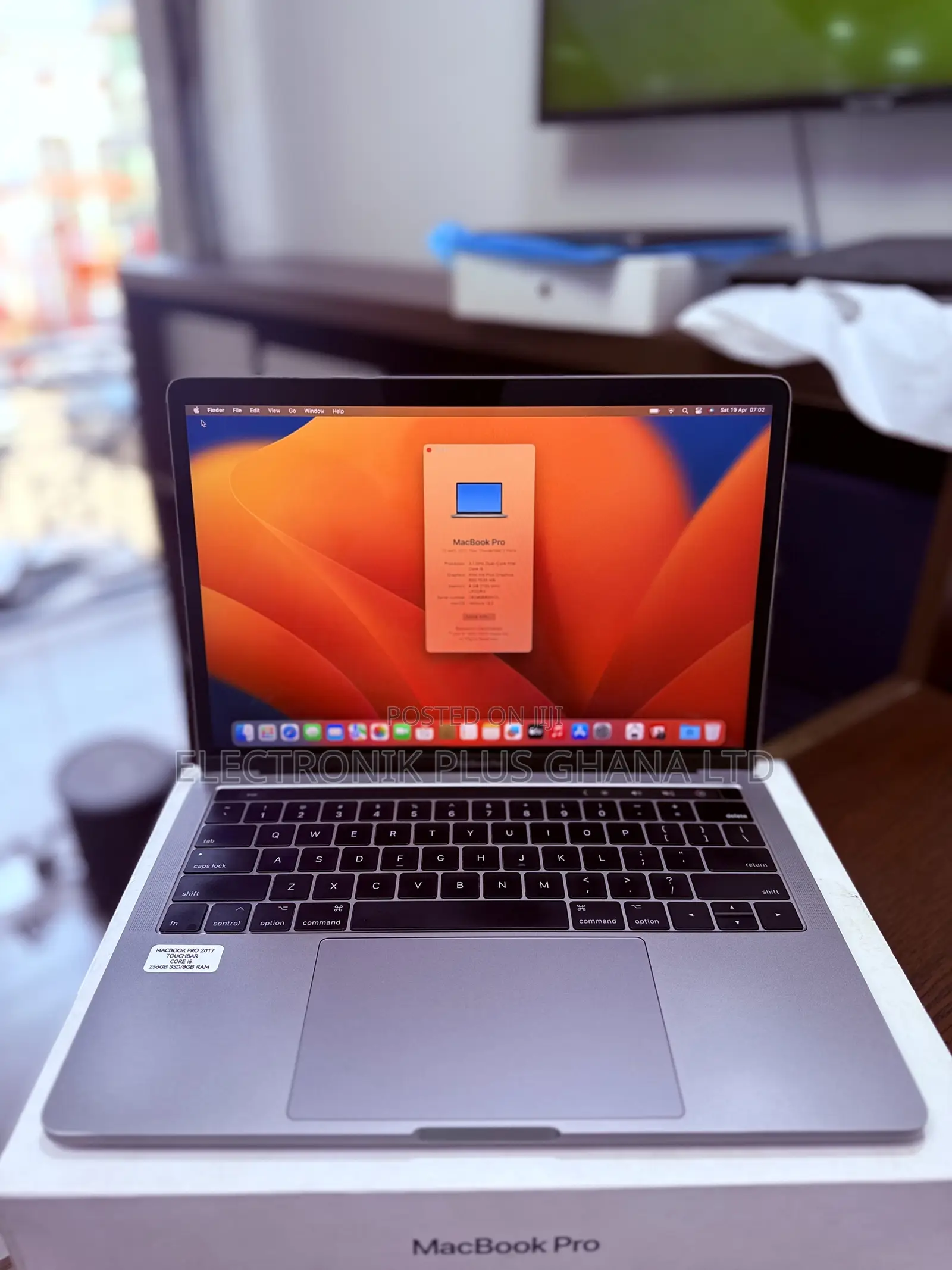 Laptop Apple MacBook Pro 2017 8GB Intel Core i5 SSD 256GB